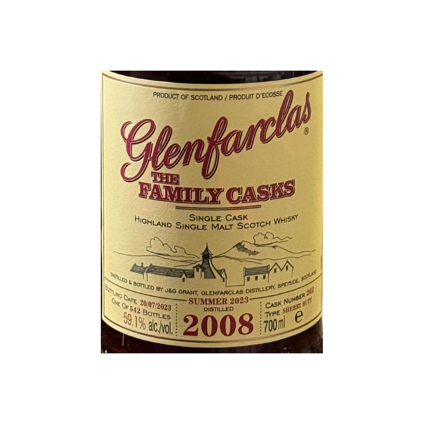 Glenfarclas 2008 Single Malt Whisky