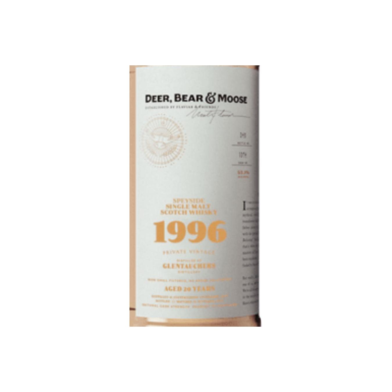 Glentauchers 1996 20 Years Single Malt Whisky