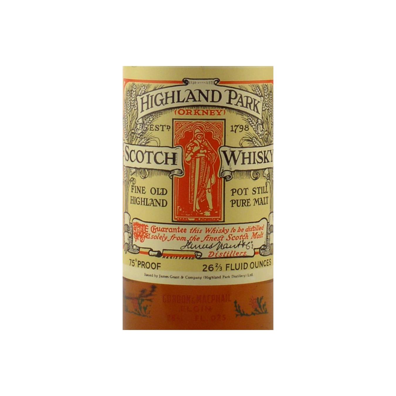 Highland Park Single Malt Whisky