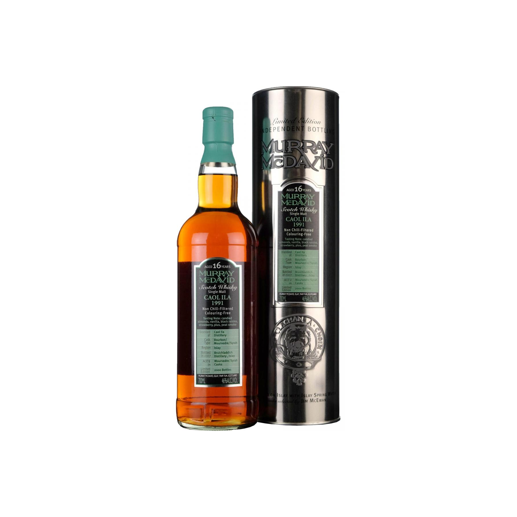 Caol Ila 1991 16 Years Single Malt Whisky 2