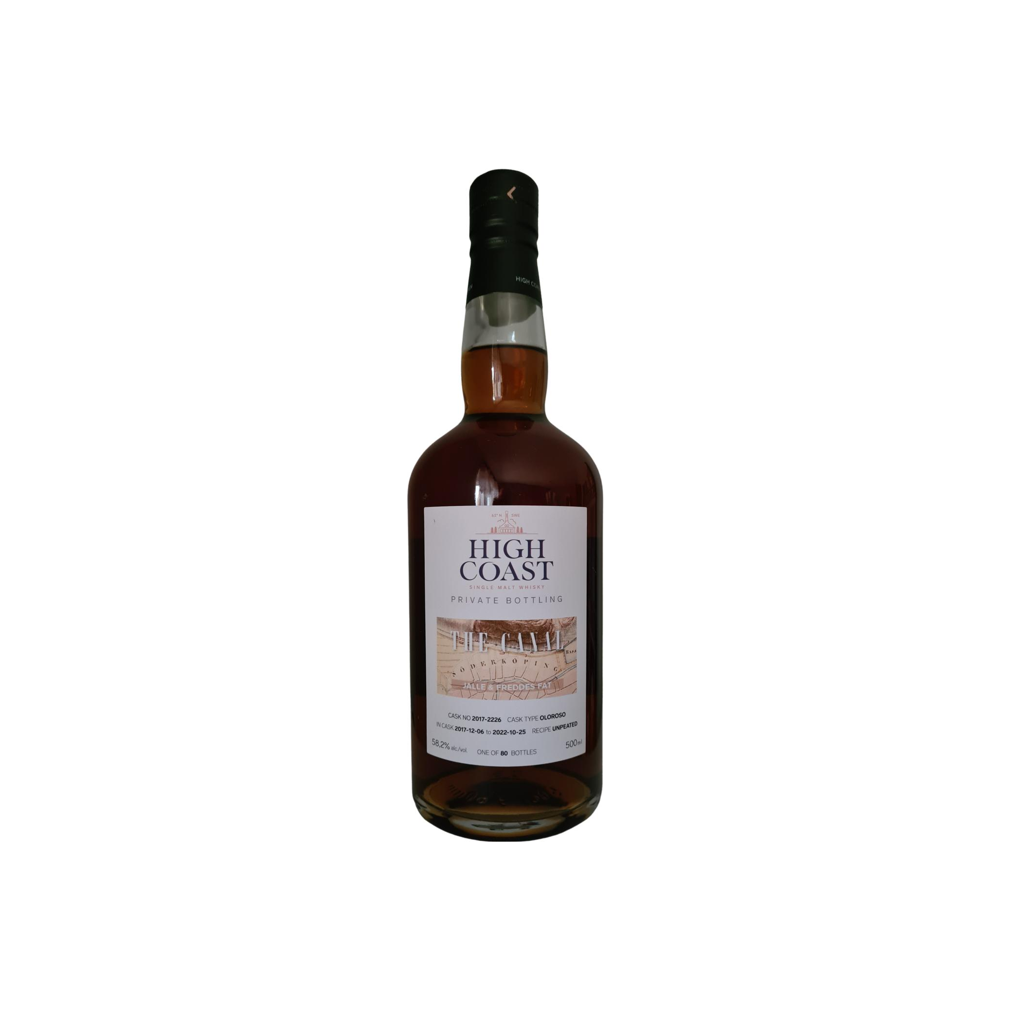High Coast Private Bottling 2017 4 Years Single Malt Whisky