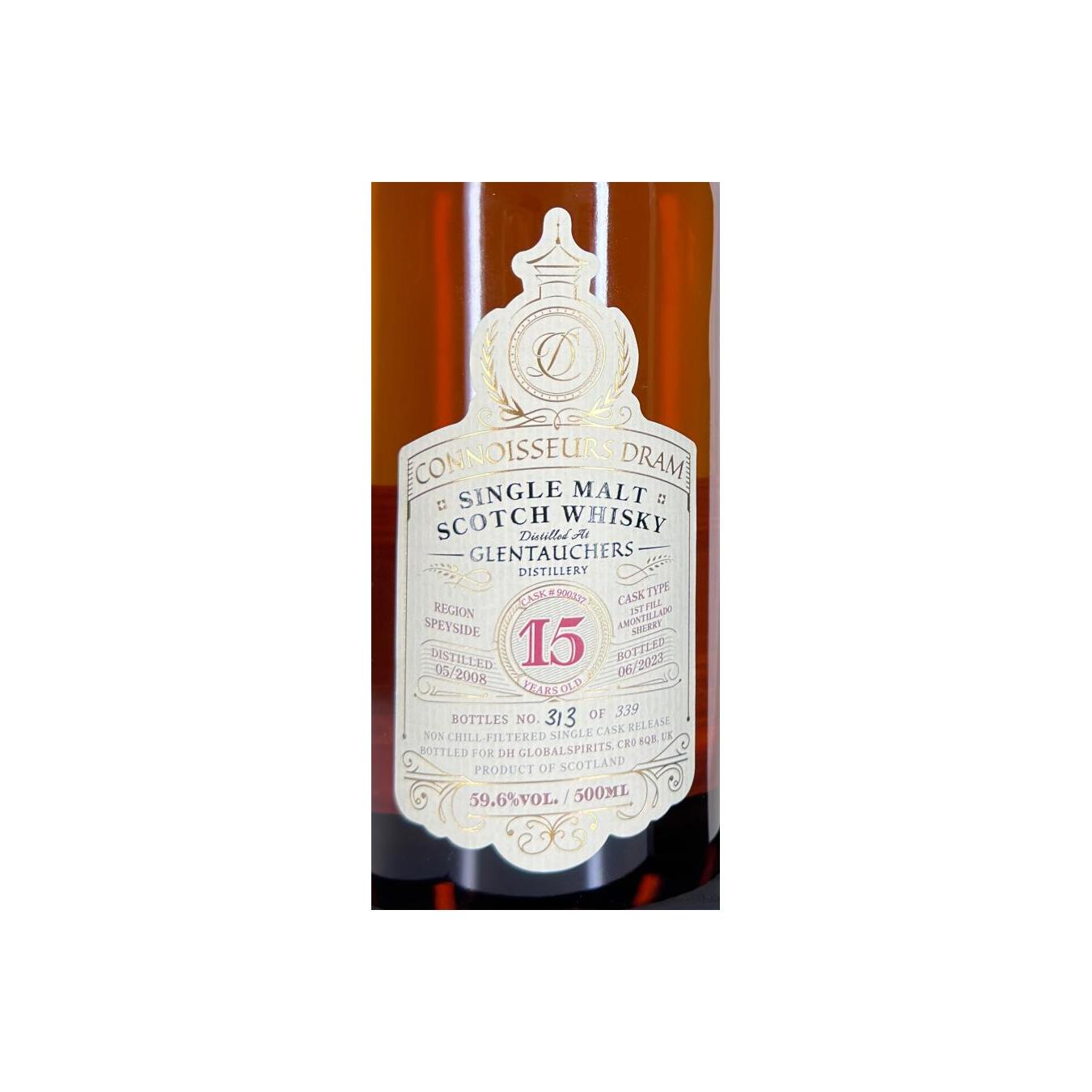 Glentauchers 2008 15 Years Single Malt Whisky 2