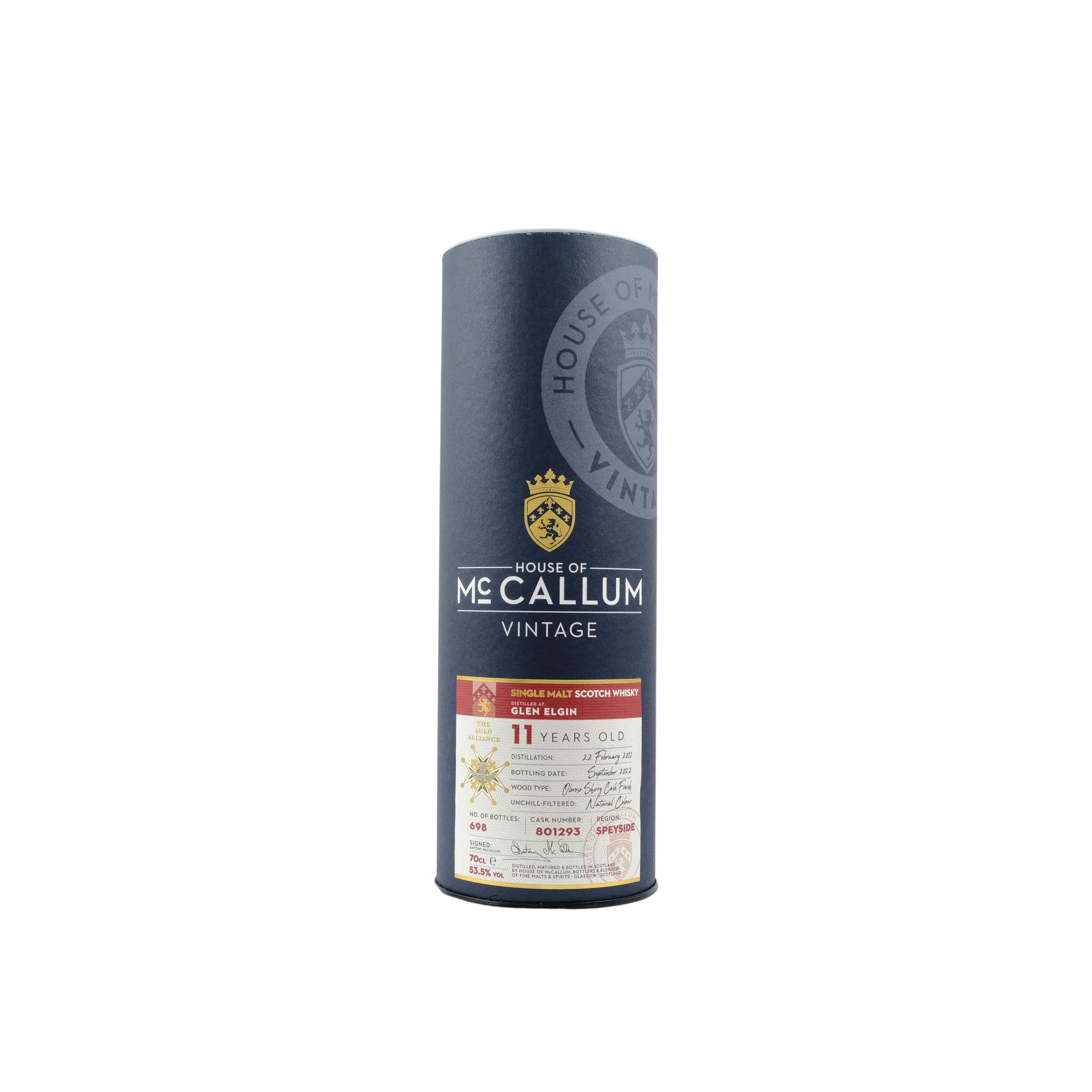 Glen Elgin 2011 11 Years Single Malt Whisky 3