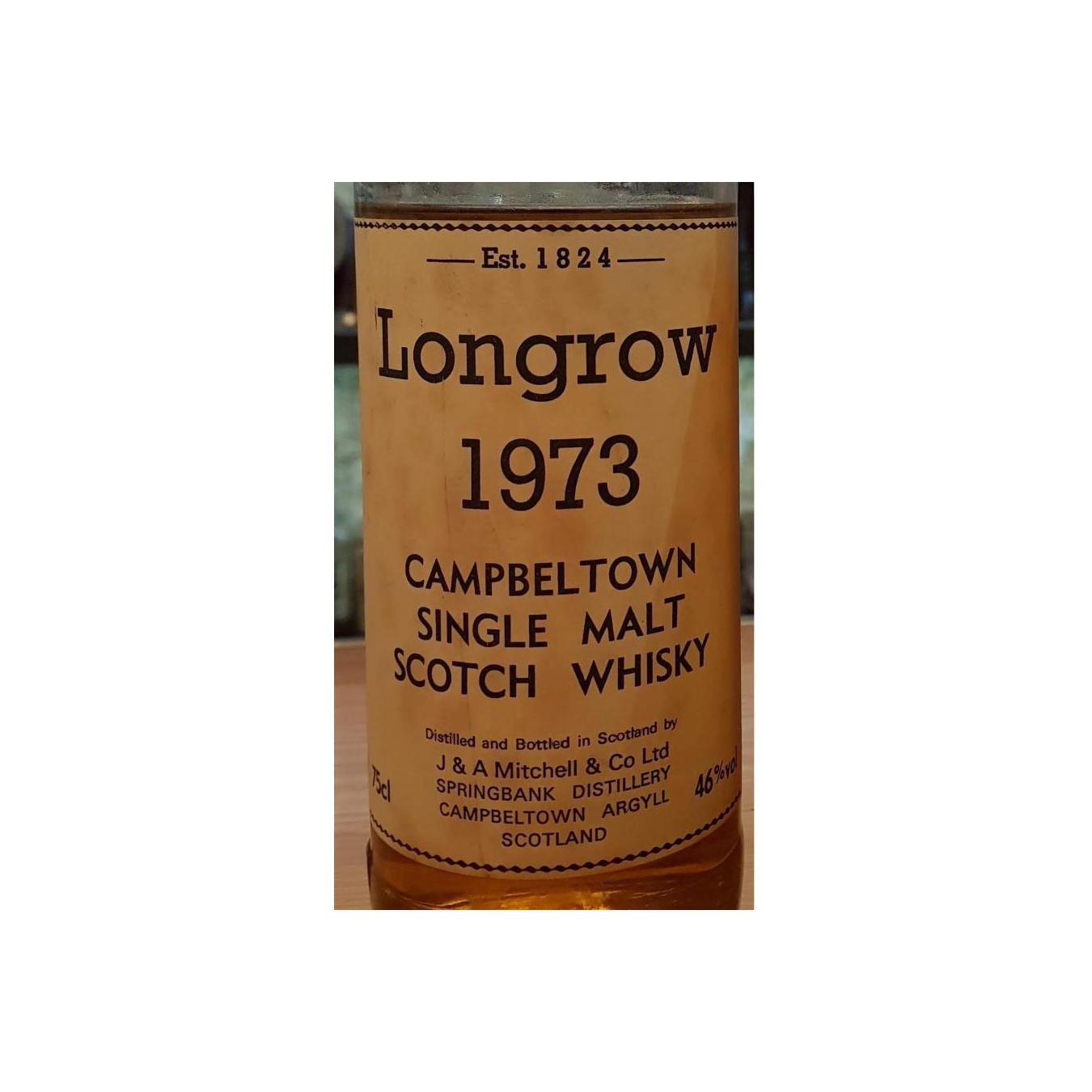 Longrow 1973 Single Malt Whisky
