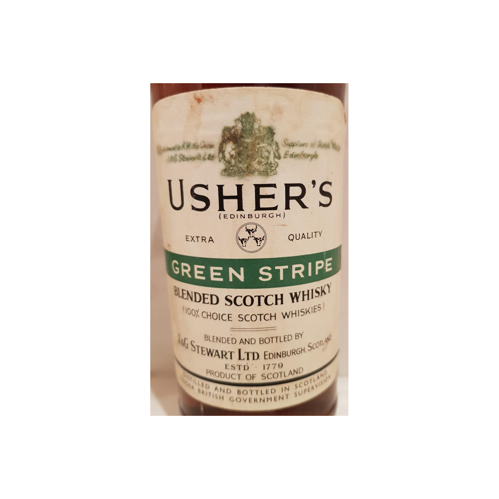 Usher's Green Stripe 2