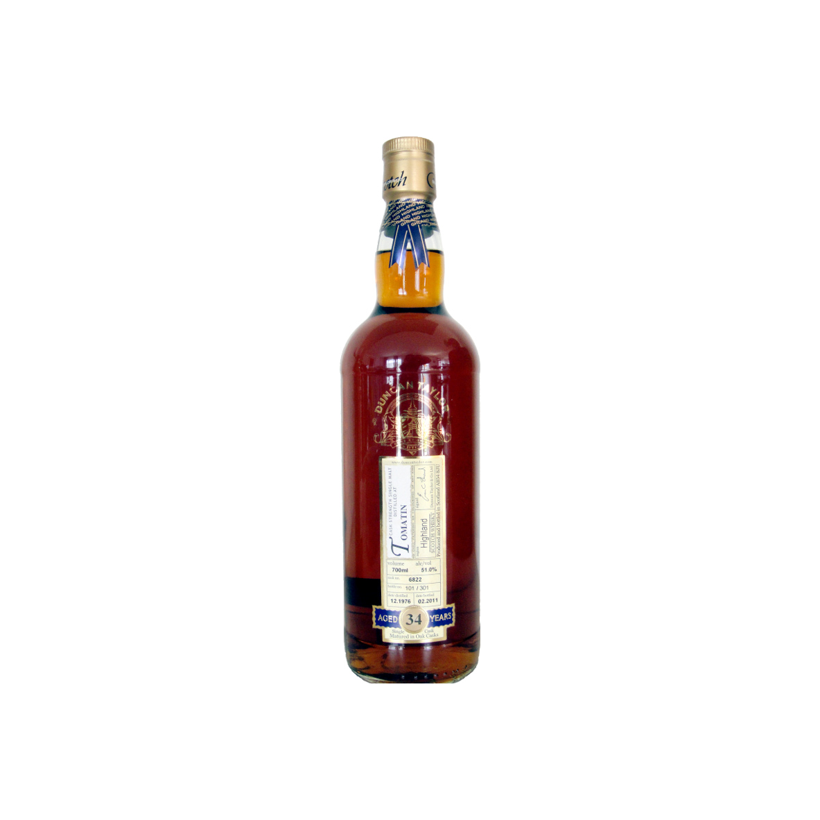 Tomatin Rare Auld 1976 34 Years Single Malt Whisky