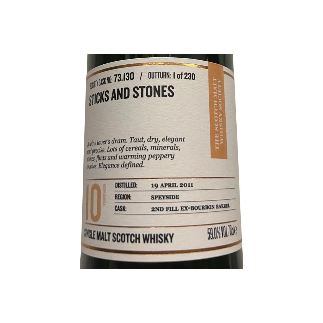 The Scotch Malt Whisky Society 2011 10 Years Single Malt Whisky