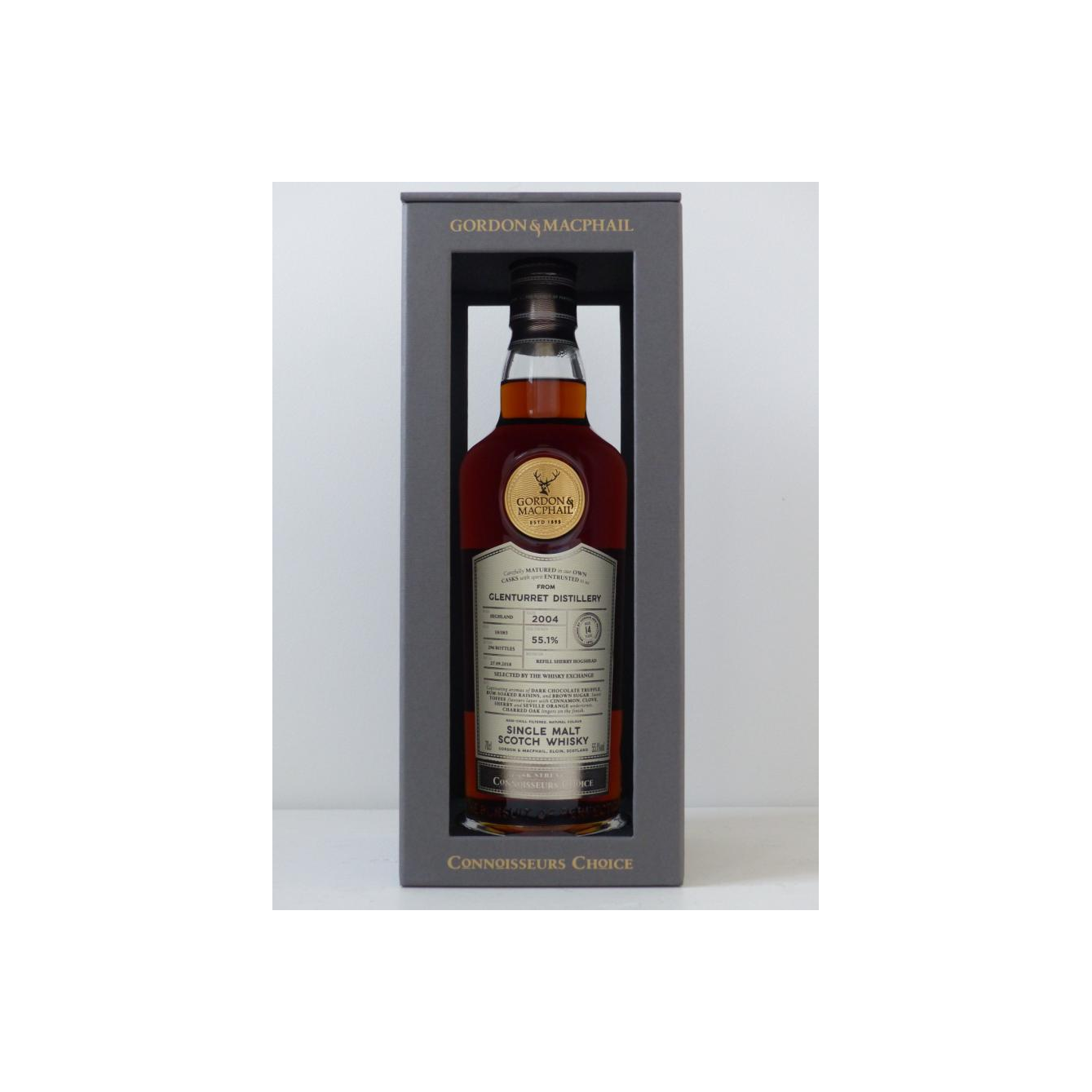 The Glenturret Connoisseurs Choice - Cask Strength 2004 14 Years Single Malt Whisky 3