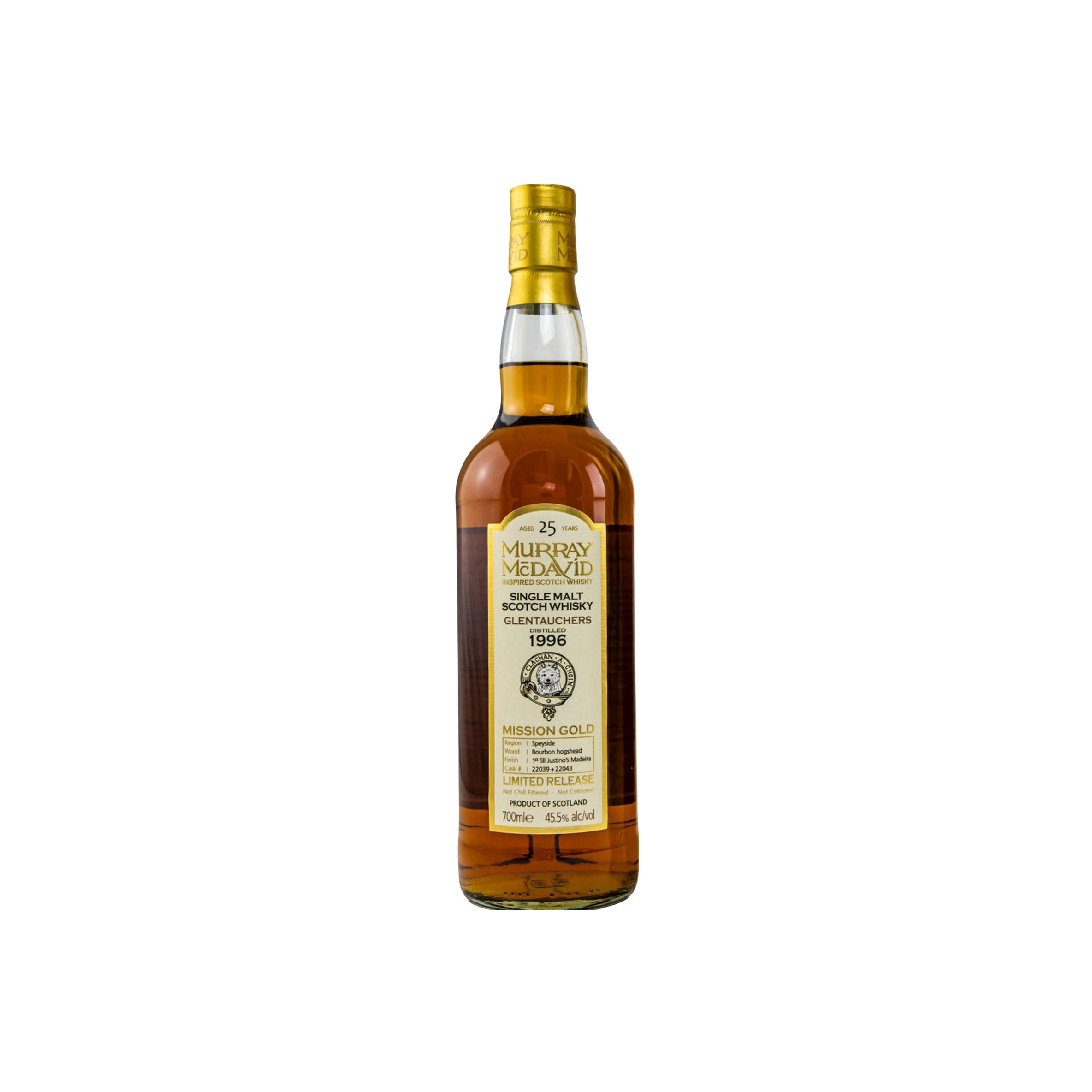 Glentauchers 1996 25 Years Single Malt Whisky