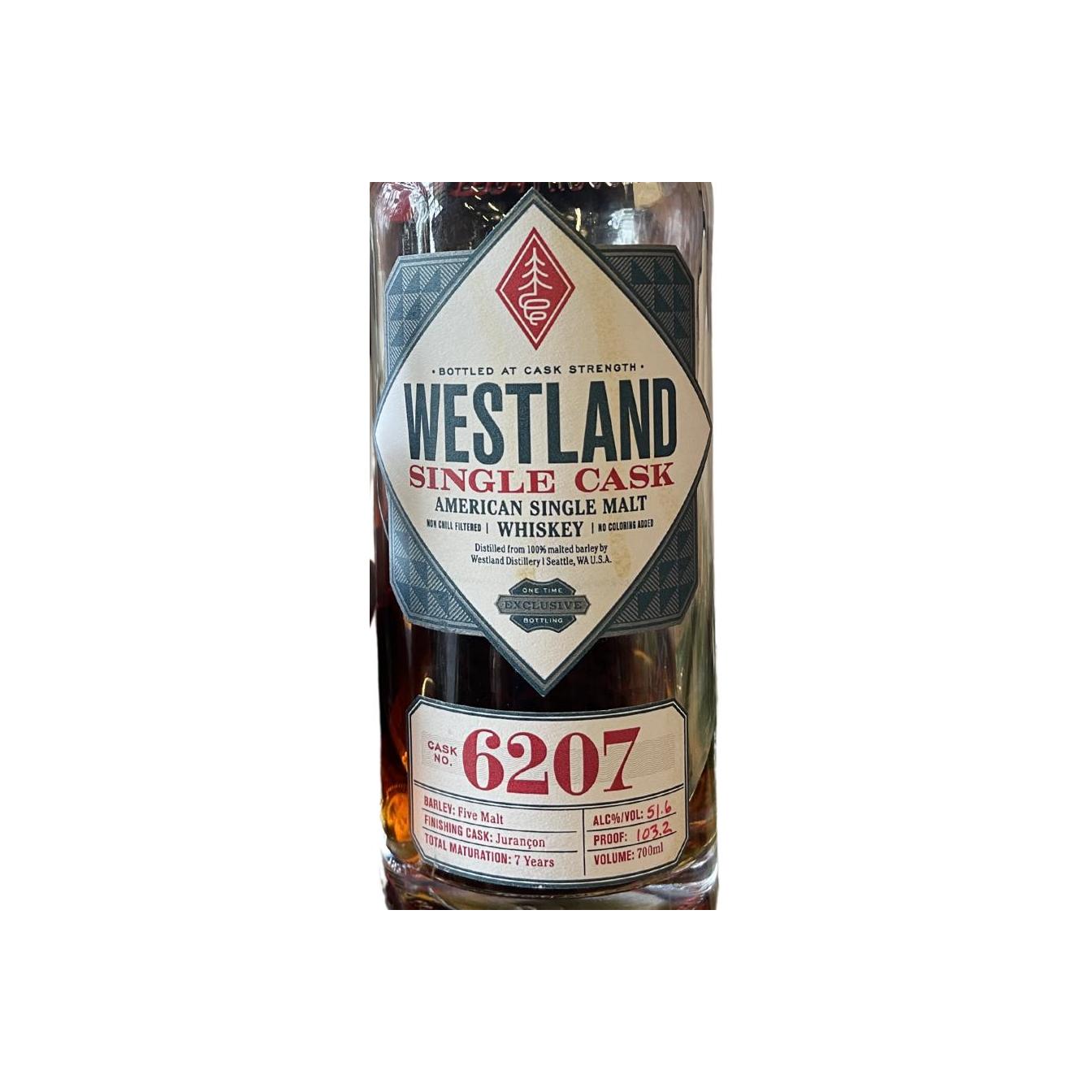 Westland Single Cask 7 Years Single Malt Whisky