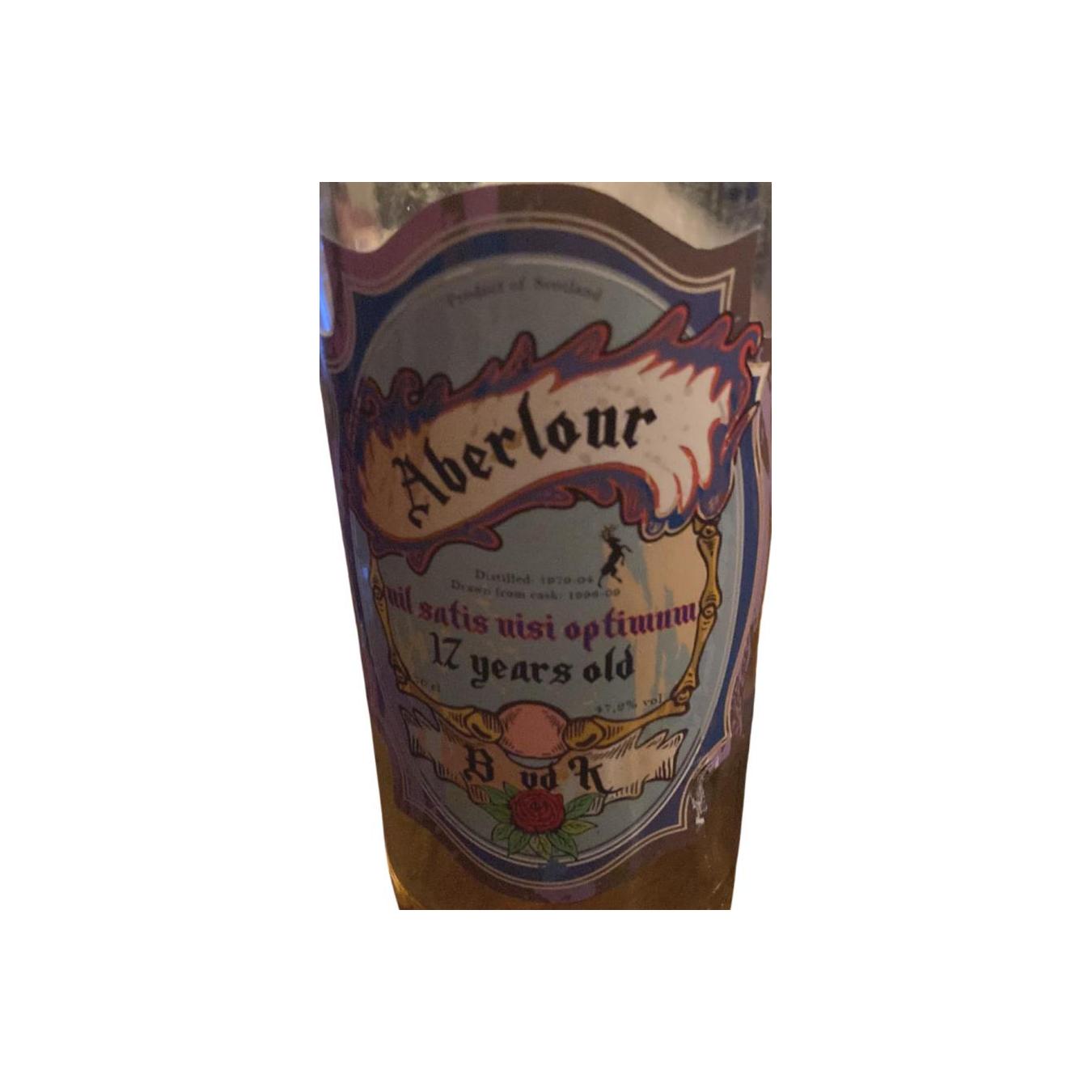 Aberlour 1979 17 Years Single Malt Whisky