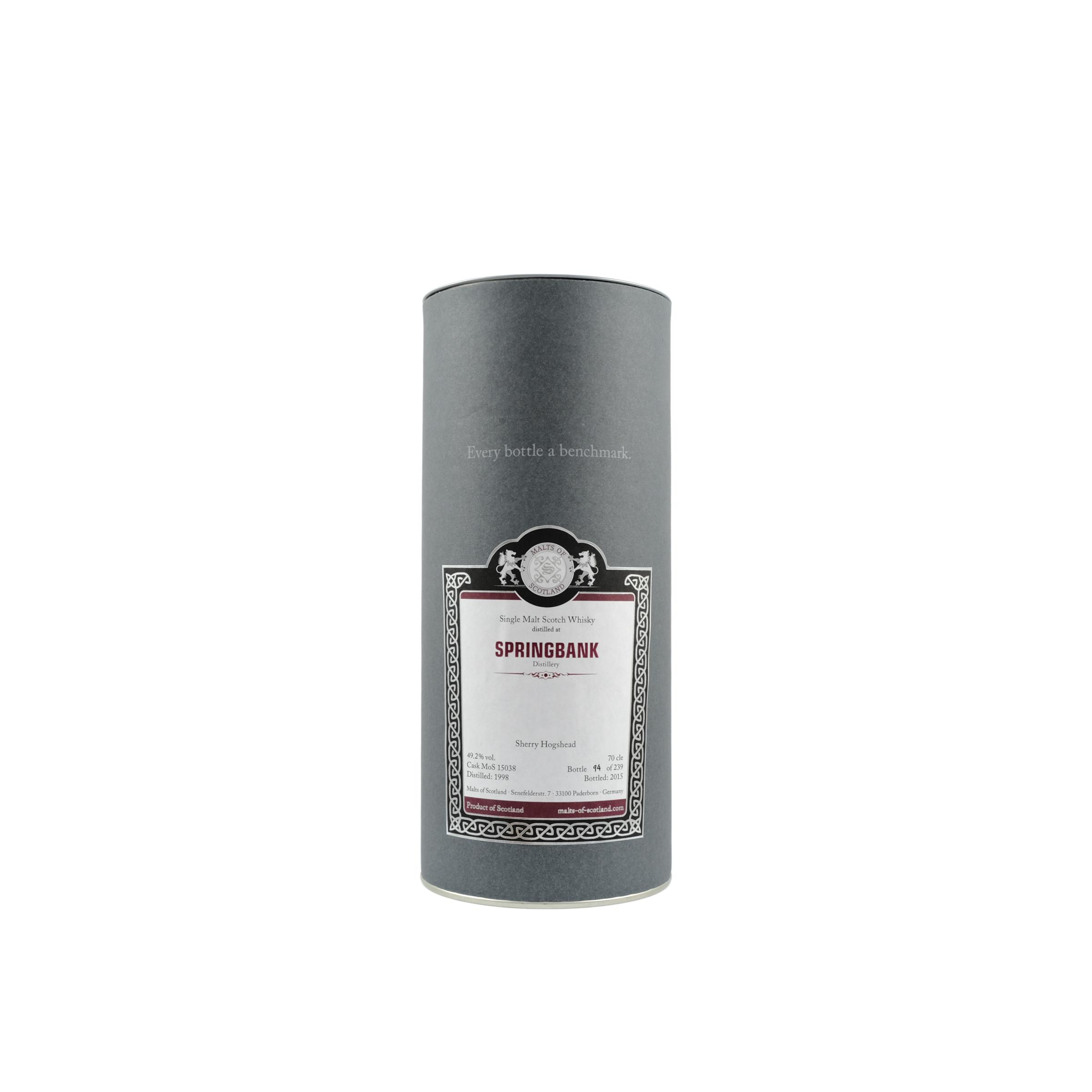 Springbank 1998 17 Years Single Malt Whisky 2