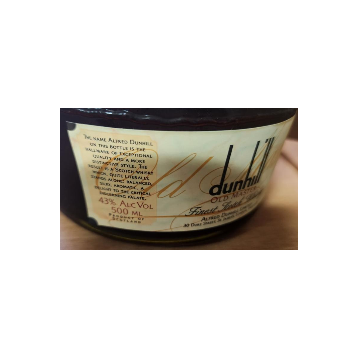 Dunhill Blended Malt Whisky 2