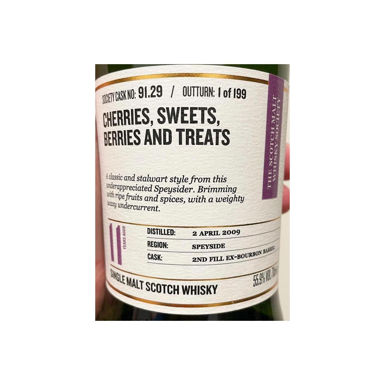 The Scotch Malt Whisky Society 2009 11 Years Single Malt Whisky