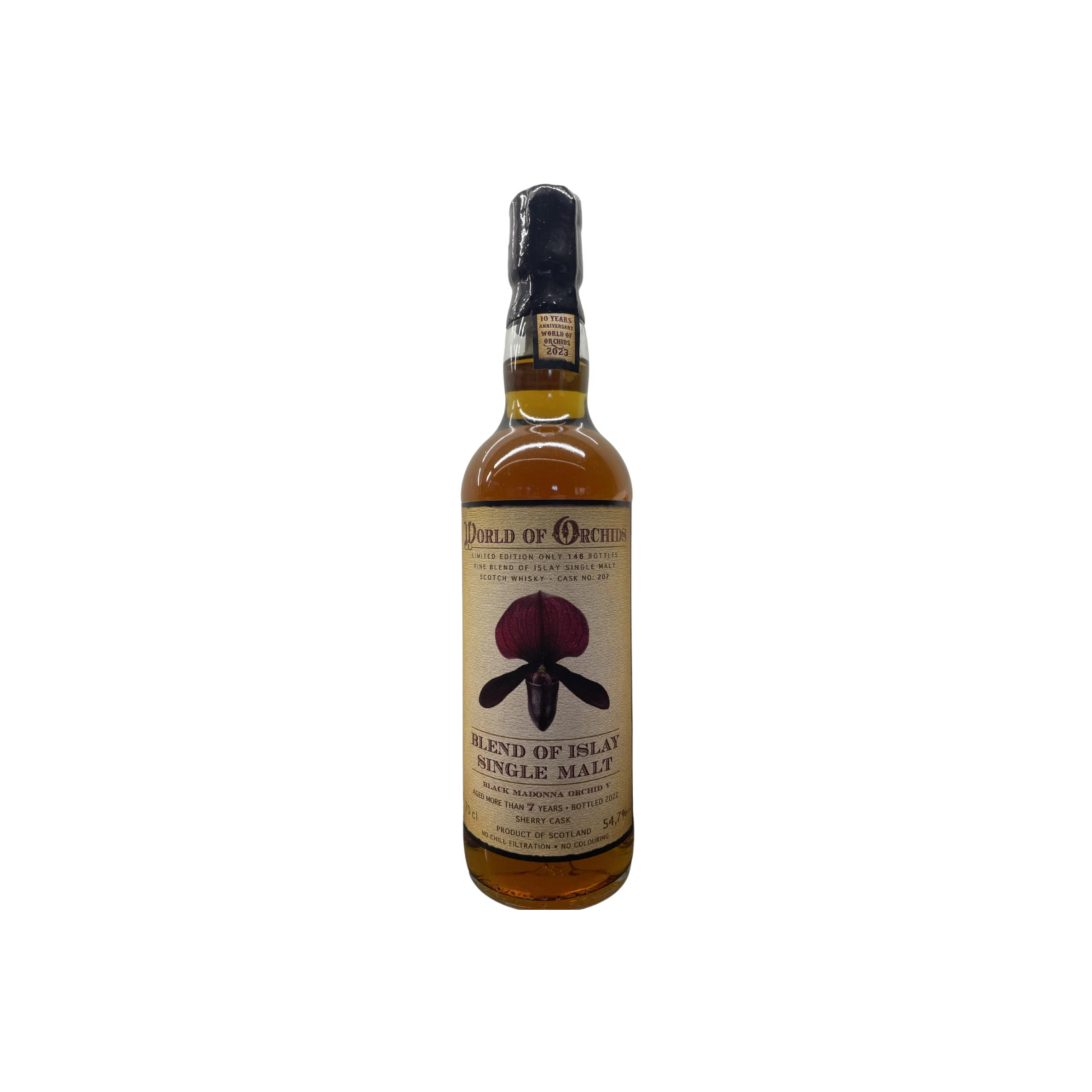 Blend of Islay Malt Black Madonna Orchid JW