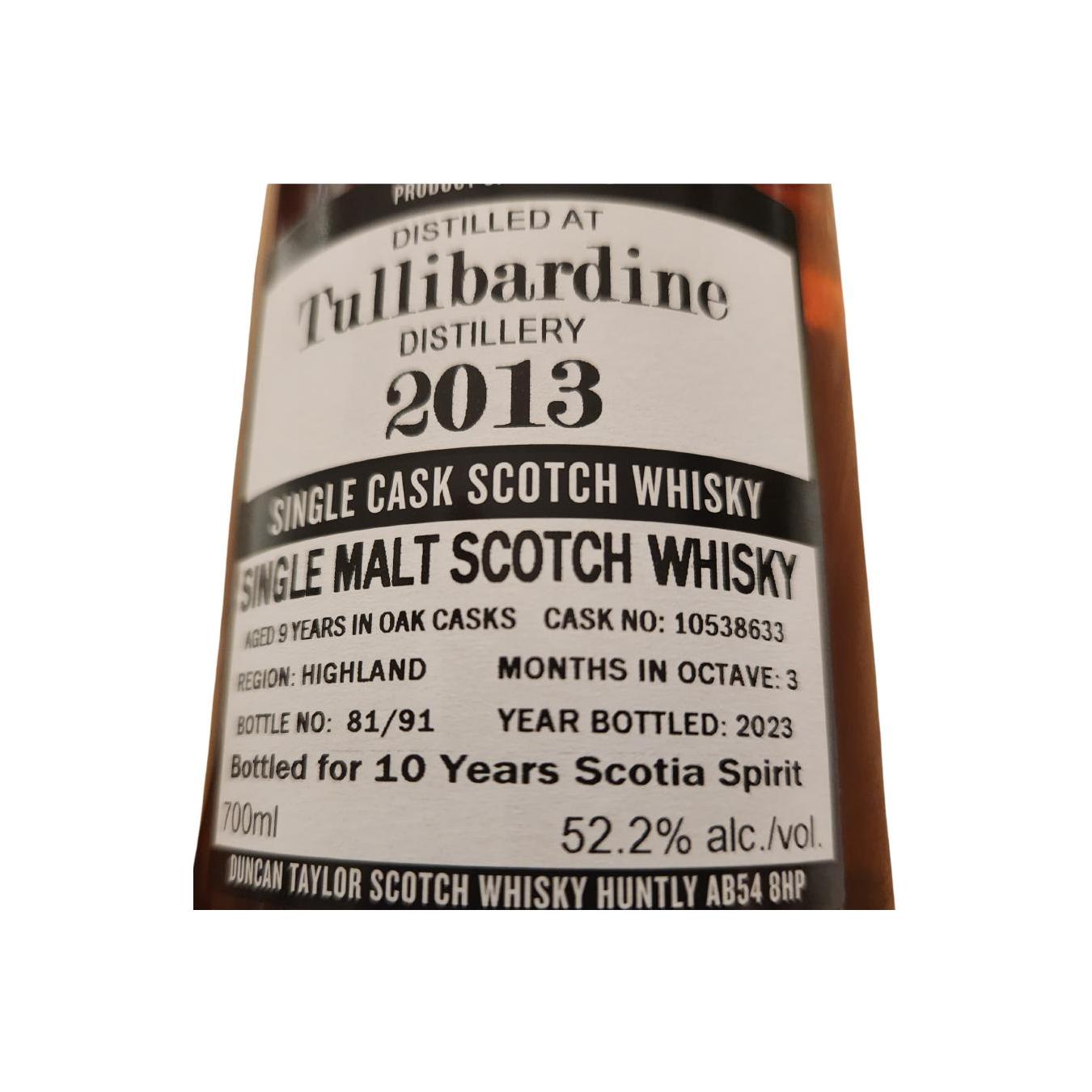 Tullibardine 2013 9 Years Single Malt Whisky