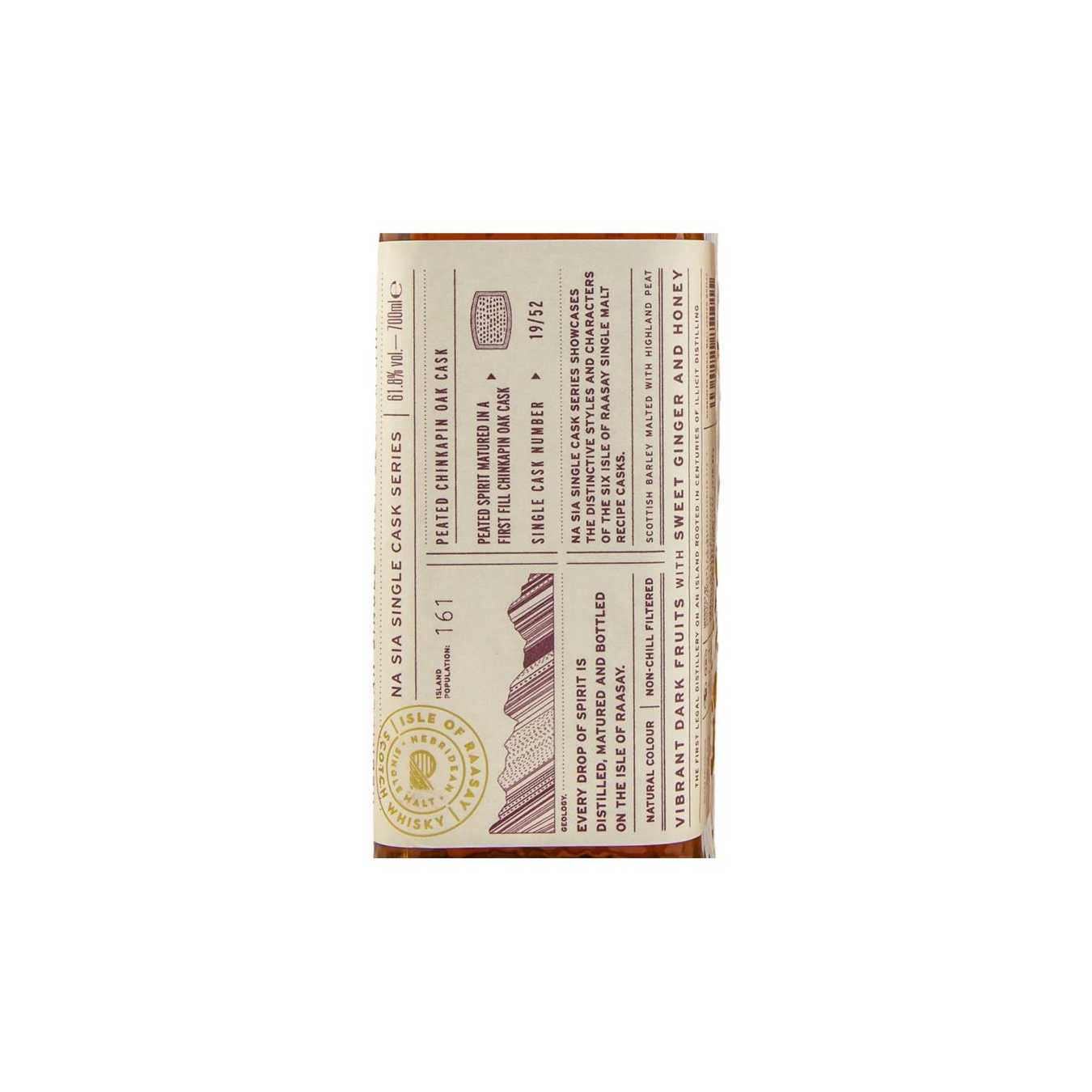 Raasay Single Cask Peated Chinkapin Oak 2