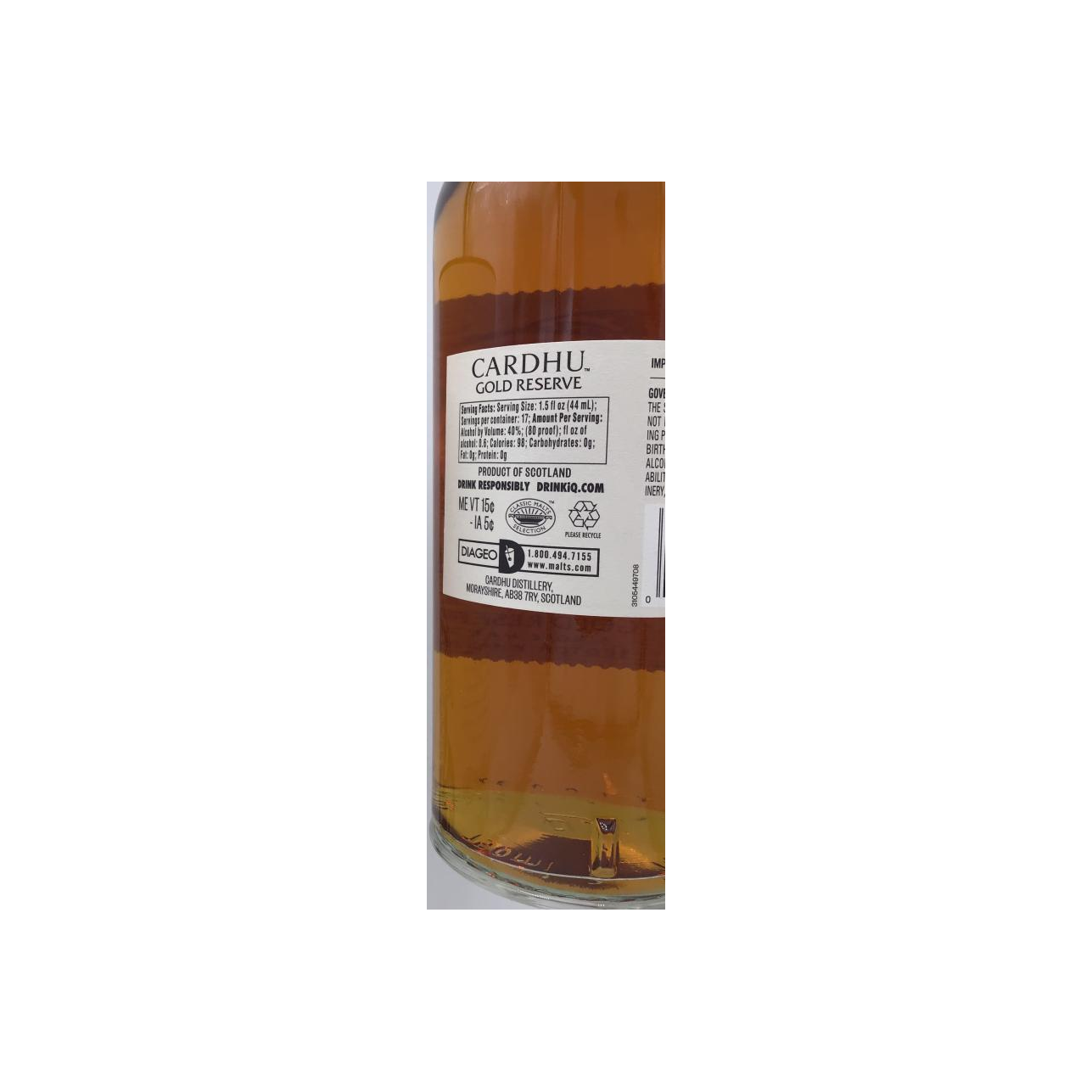 Cardhu Single Malt Whisky 3