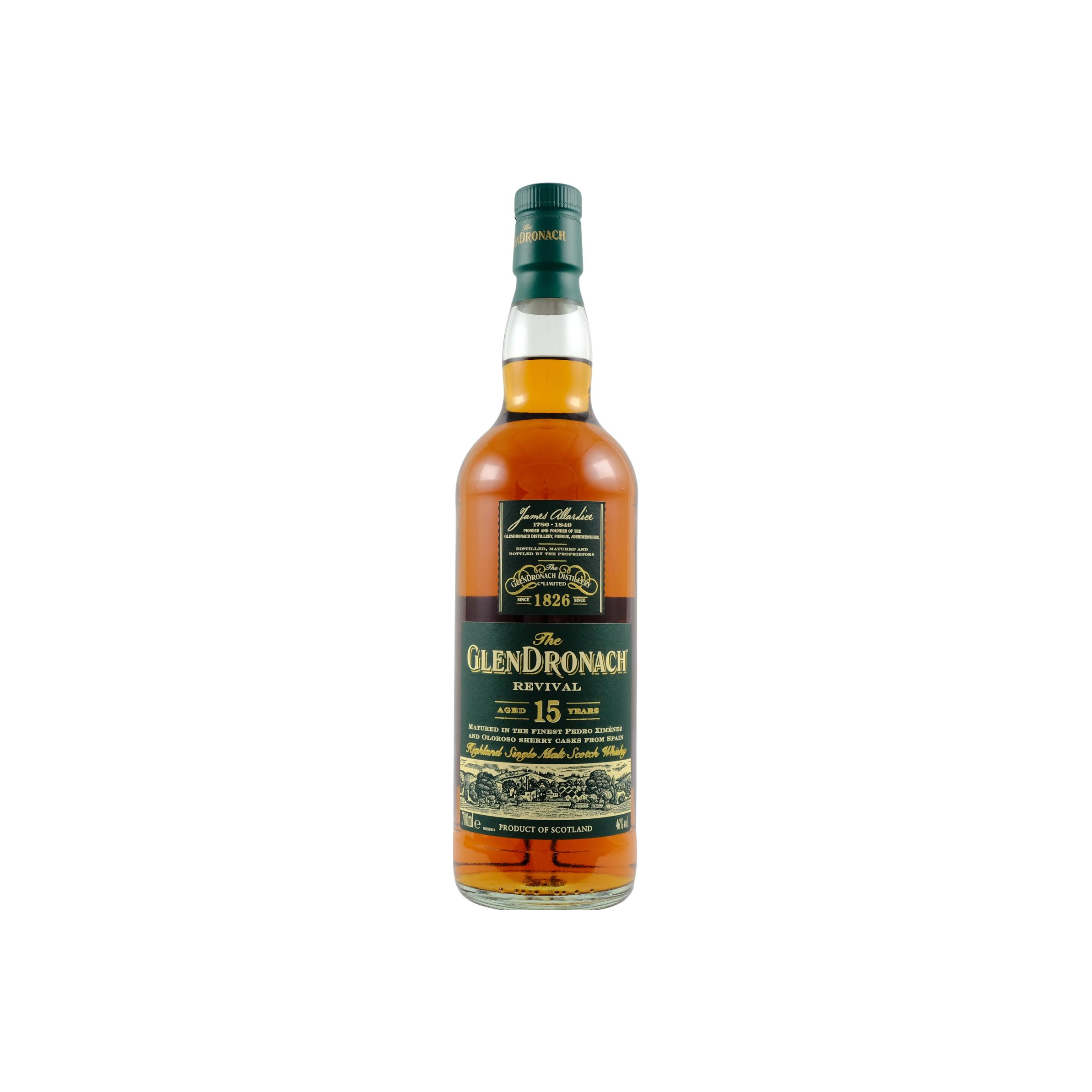 GlenDronach 15 Years Single Malt Whisky