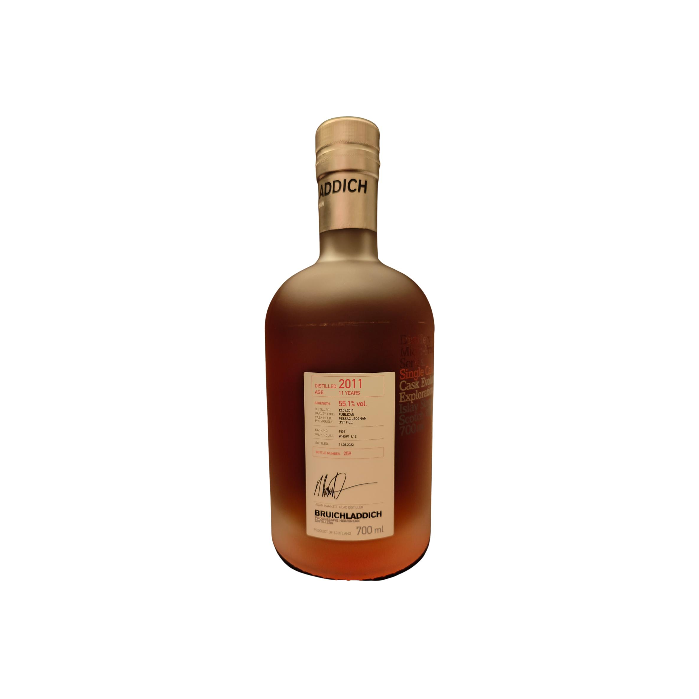Bruichladdich 2011 11 Years Single Malt Whisky