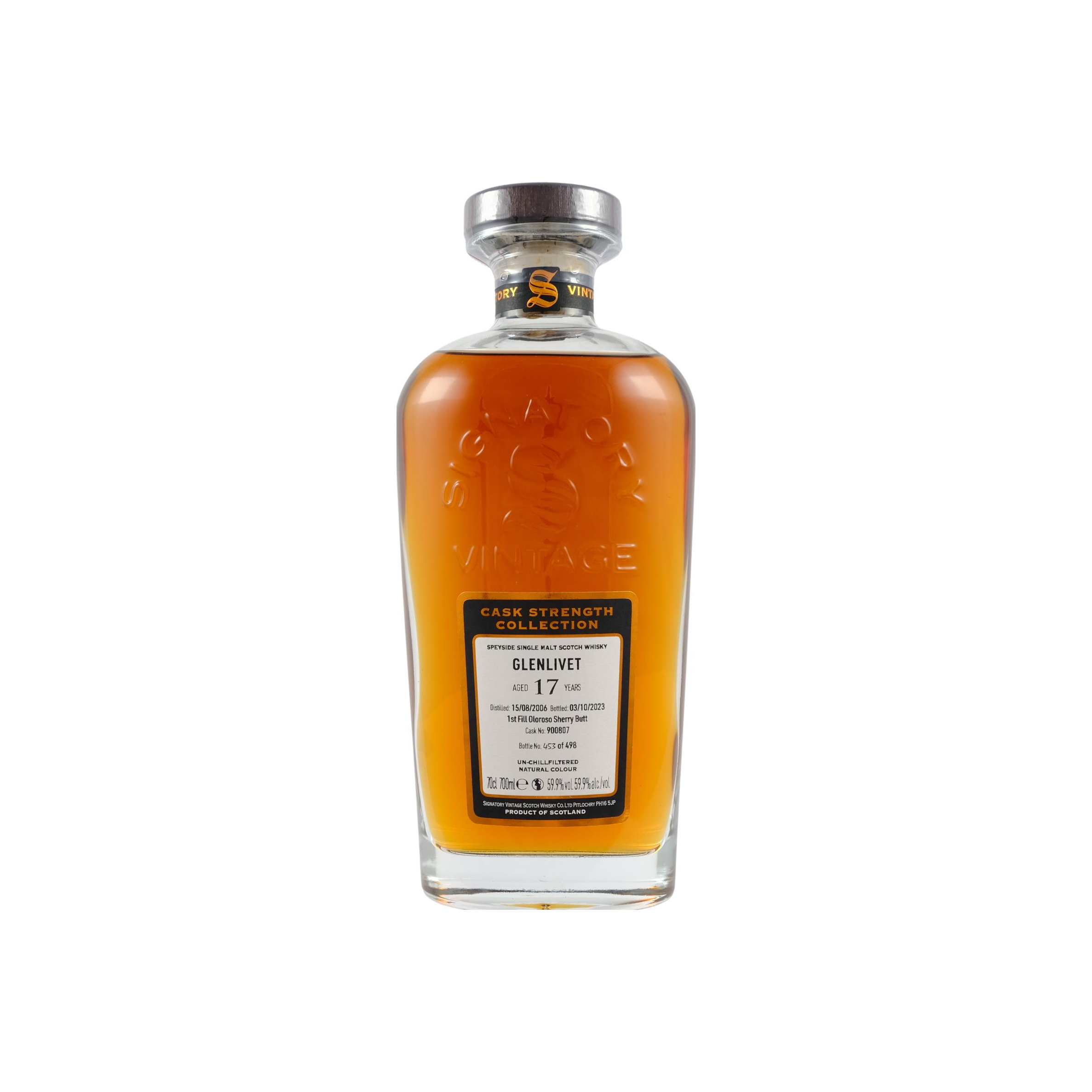 The Glenlivet Cask Strength Collection 2006 17 Years Single Malt Whisky