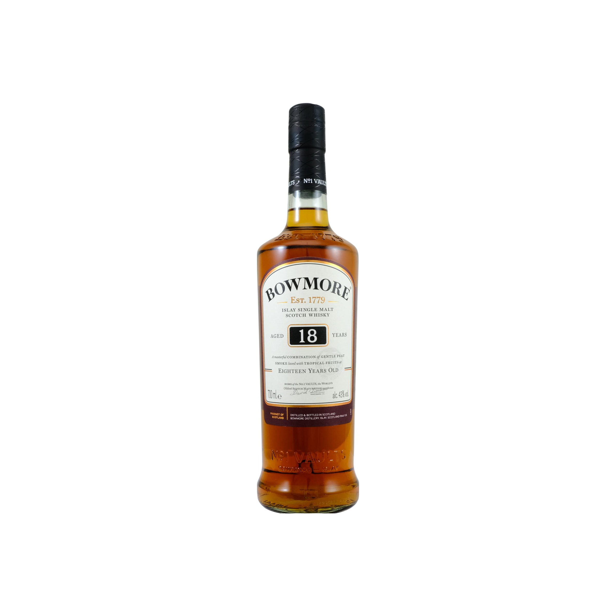 Bowmore 18 Years Single Malt Whisky