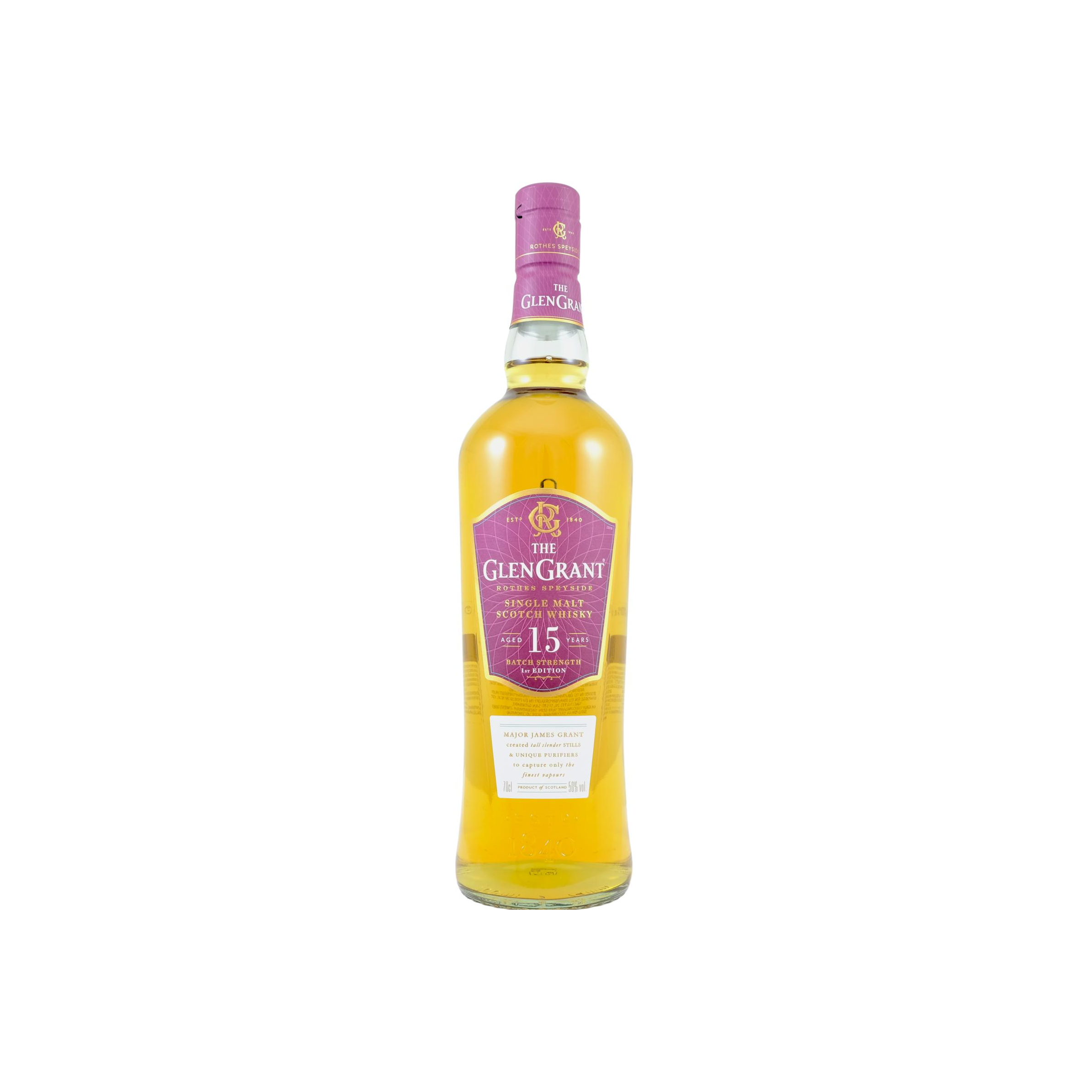 Glen Grant 15 Years Single Malt Whisky