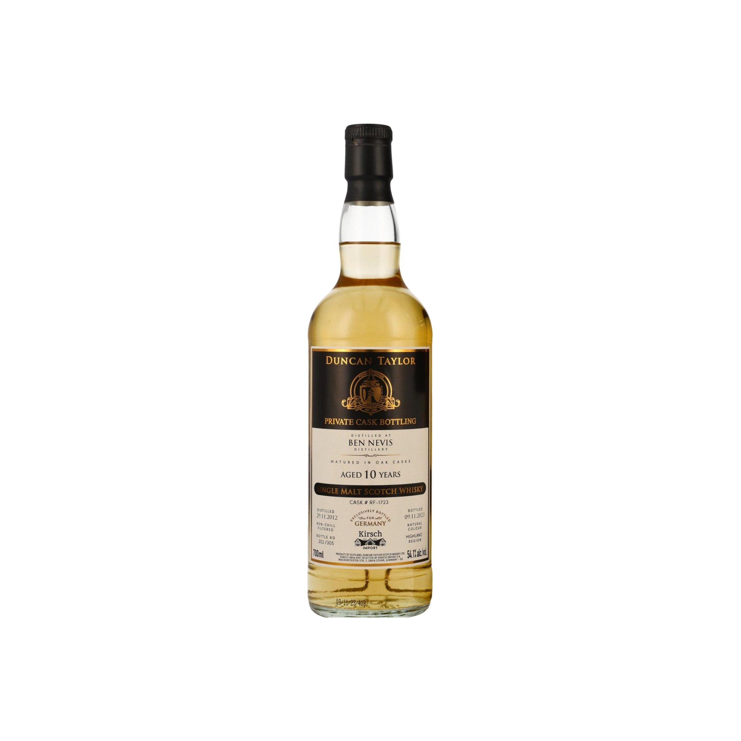 Ben Nevis 2012 10 Years Single Malt Whisky