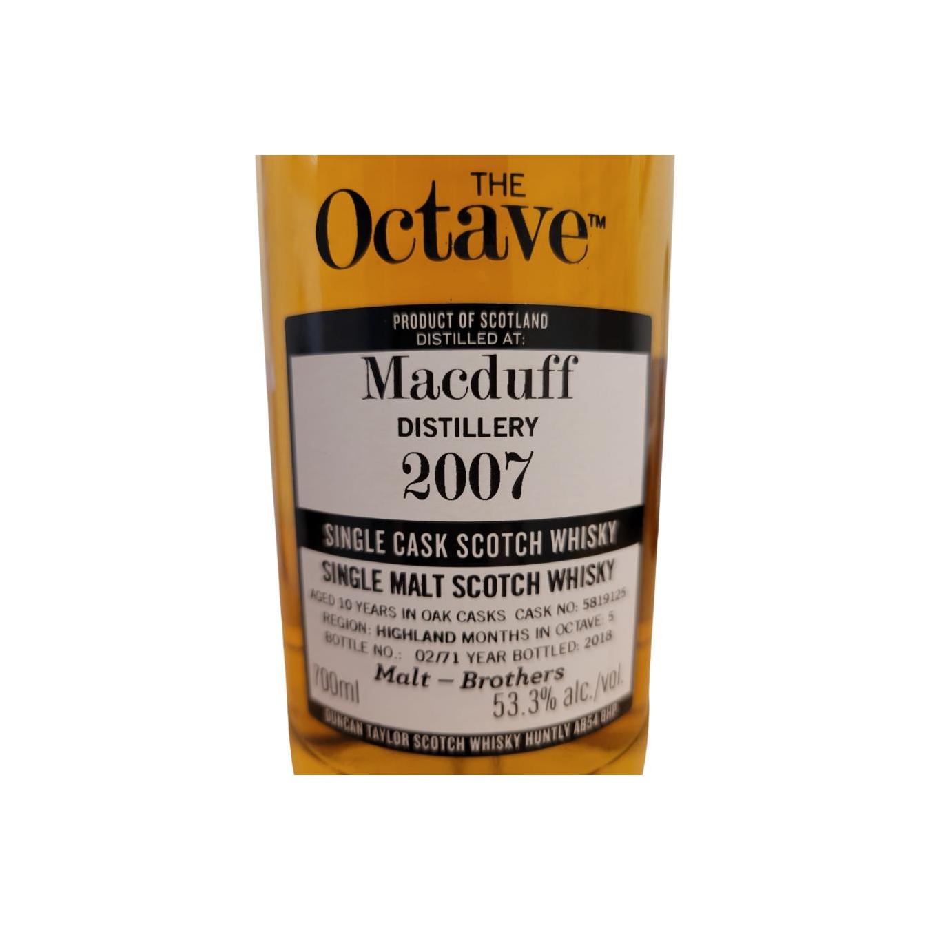 Macduff The Octave 2007 10 Years Single Malt Whisky