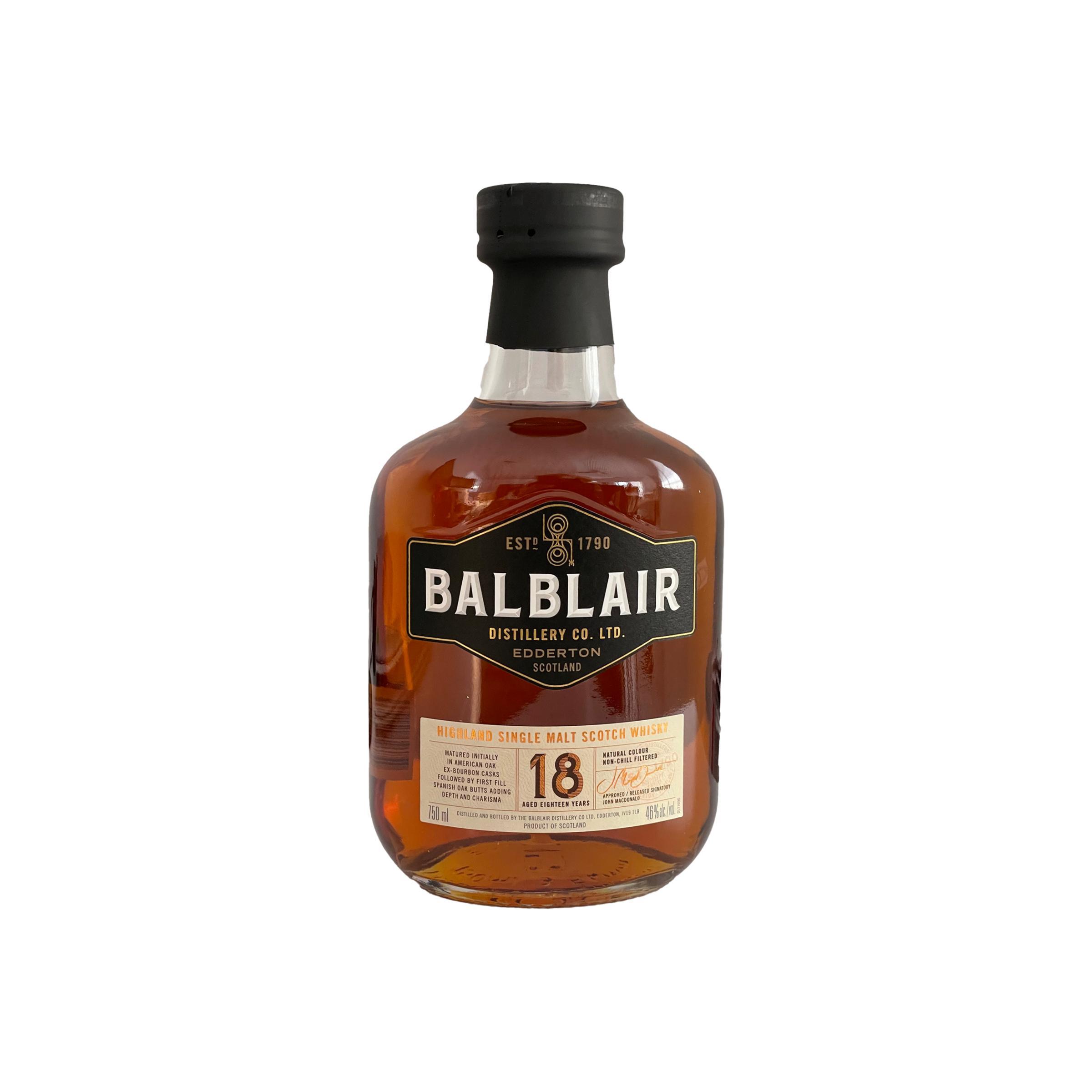 Balblair 18 Years Single Malt Whisky