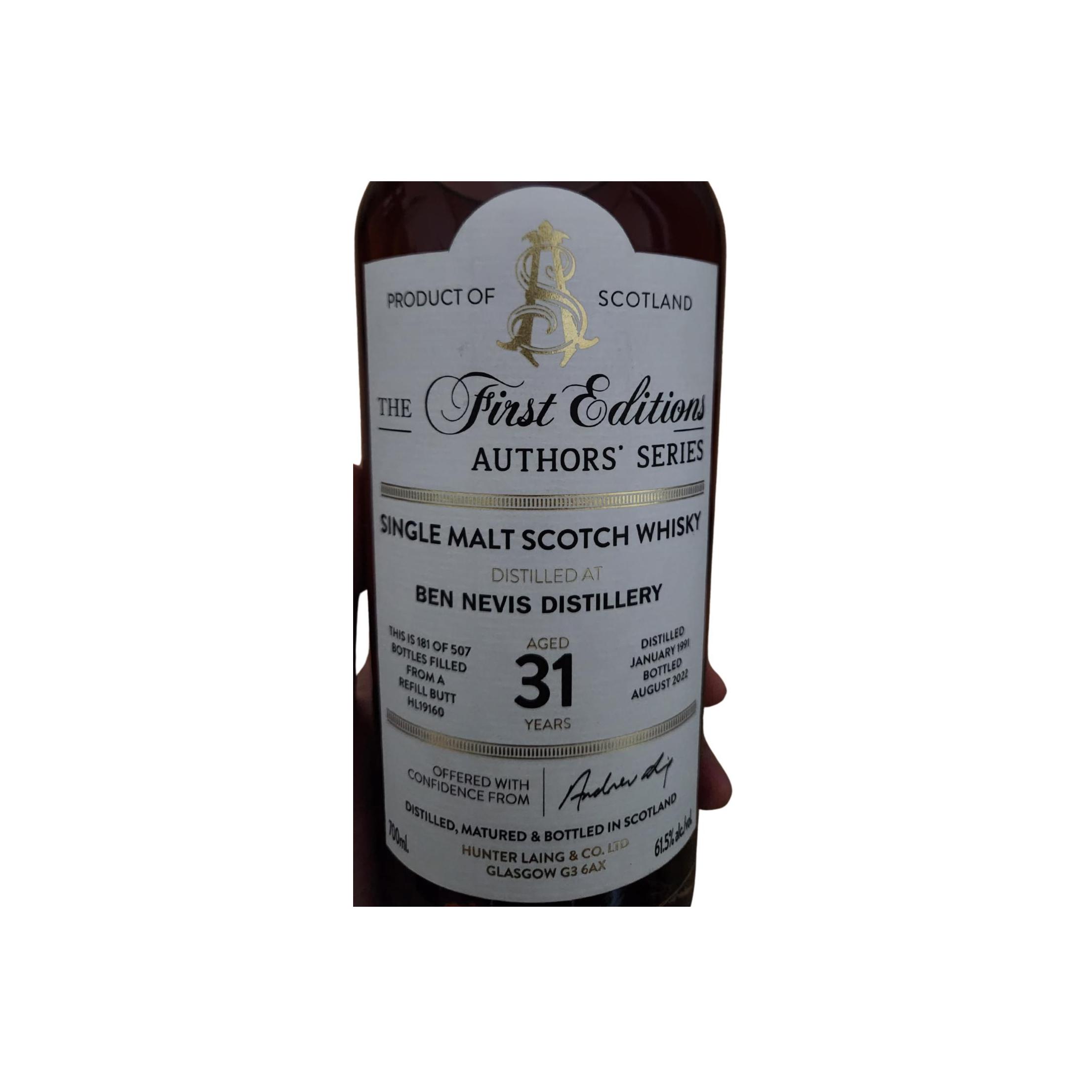 Ben Nevis 1991 31 Years Single Malt Whisky 2