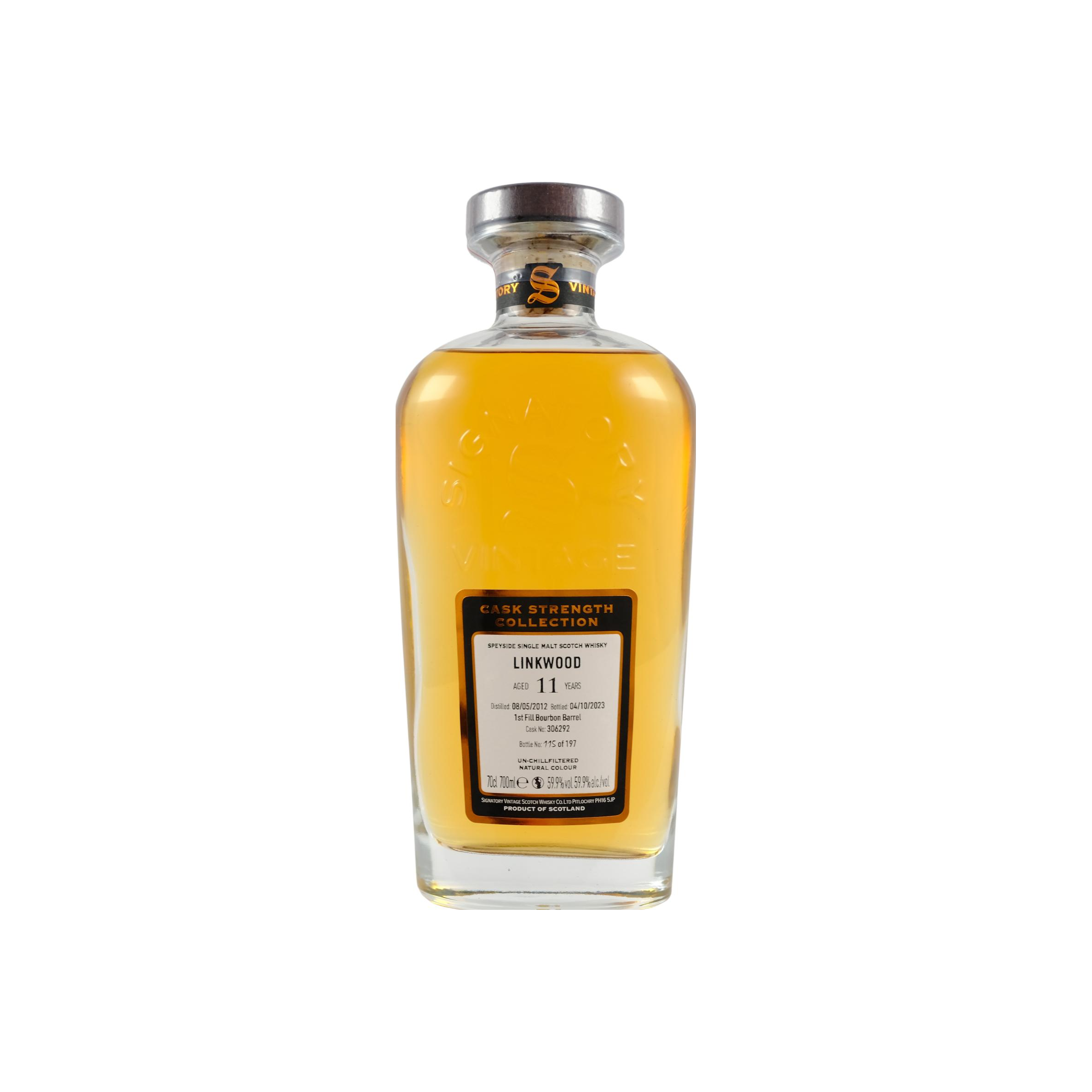 Linkwood Cask Strength Collection 2012 11 Years Single Malt Whisky