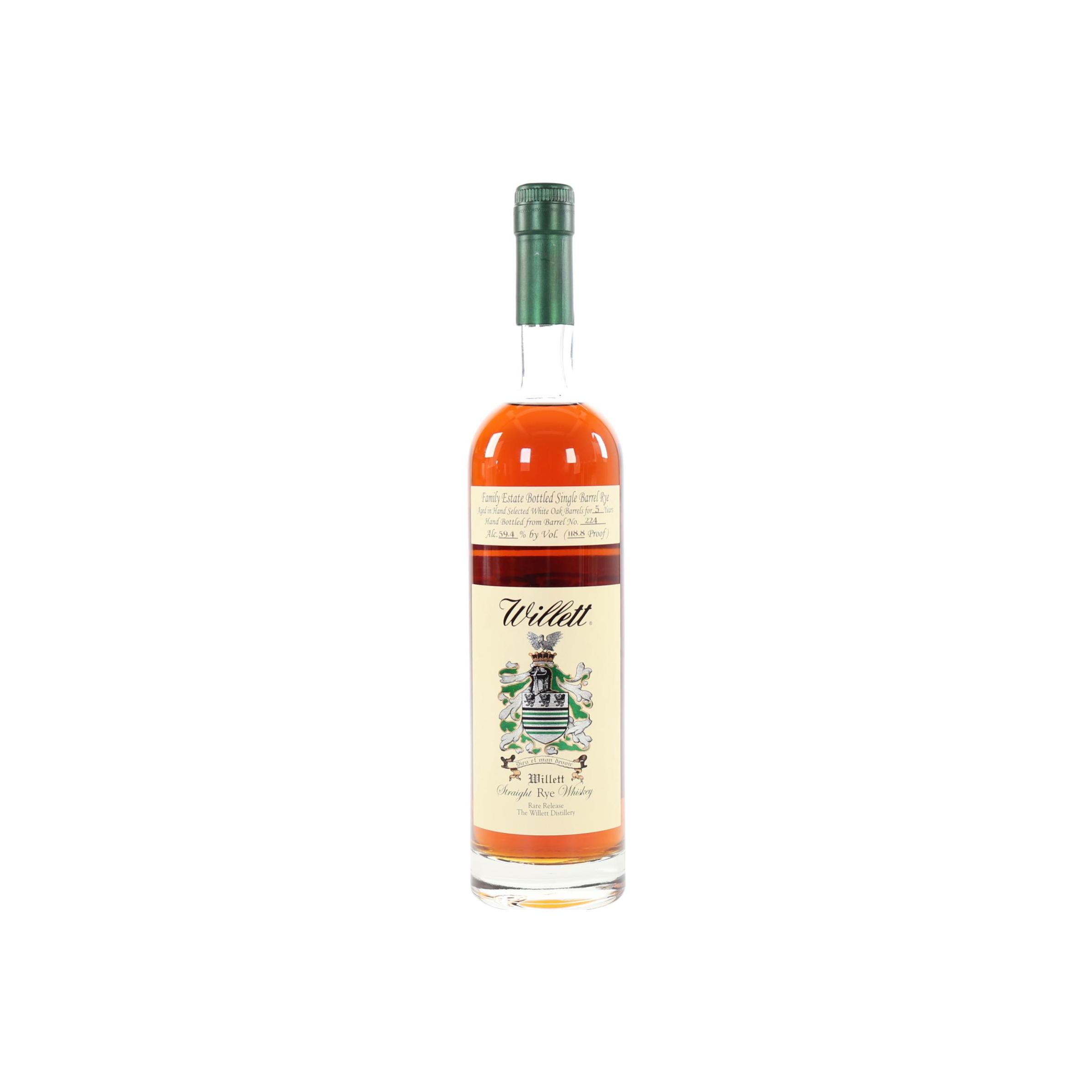 Willett 5 Years Rye Whisky