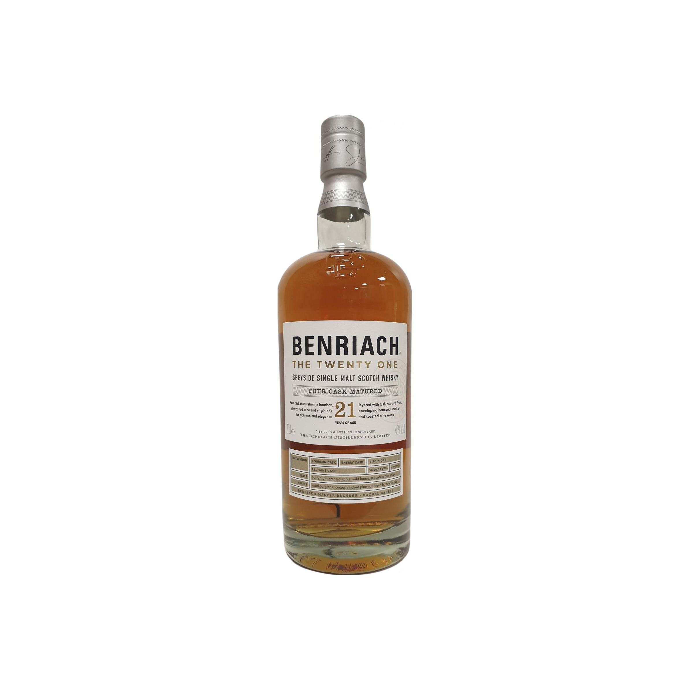 BenRiach 21 Years Single Malt Whisky