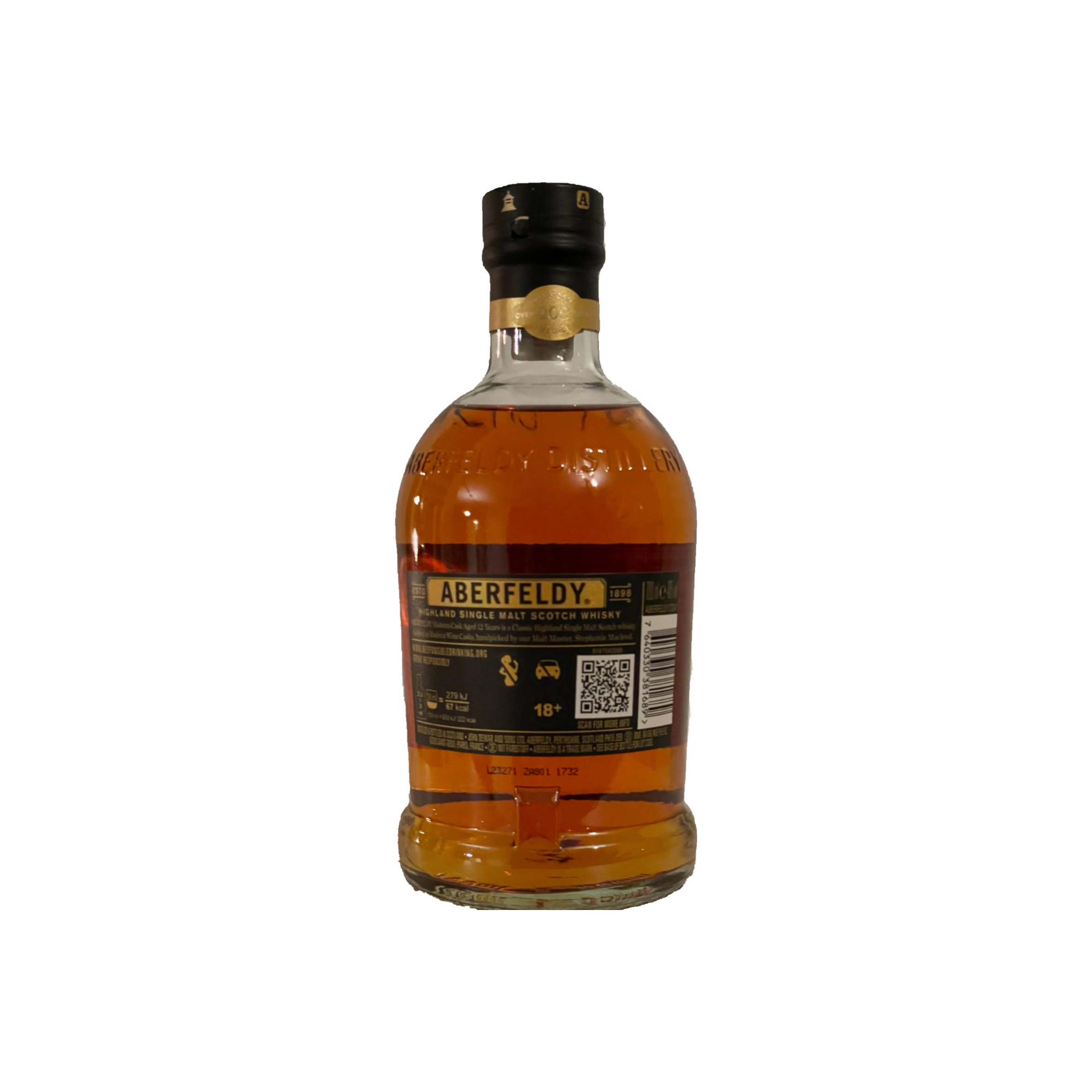 Aberfeldy 12 Years Single Malt Whisky 2