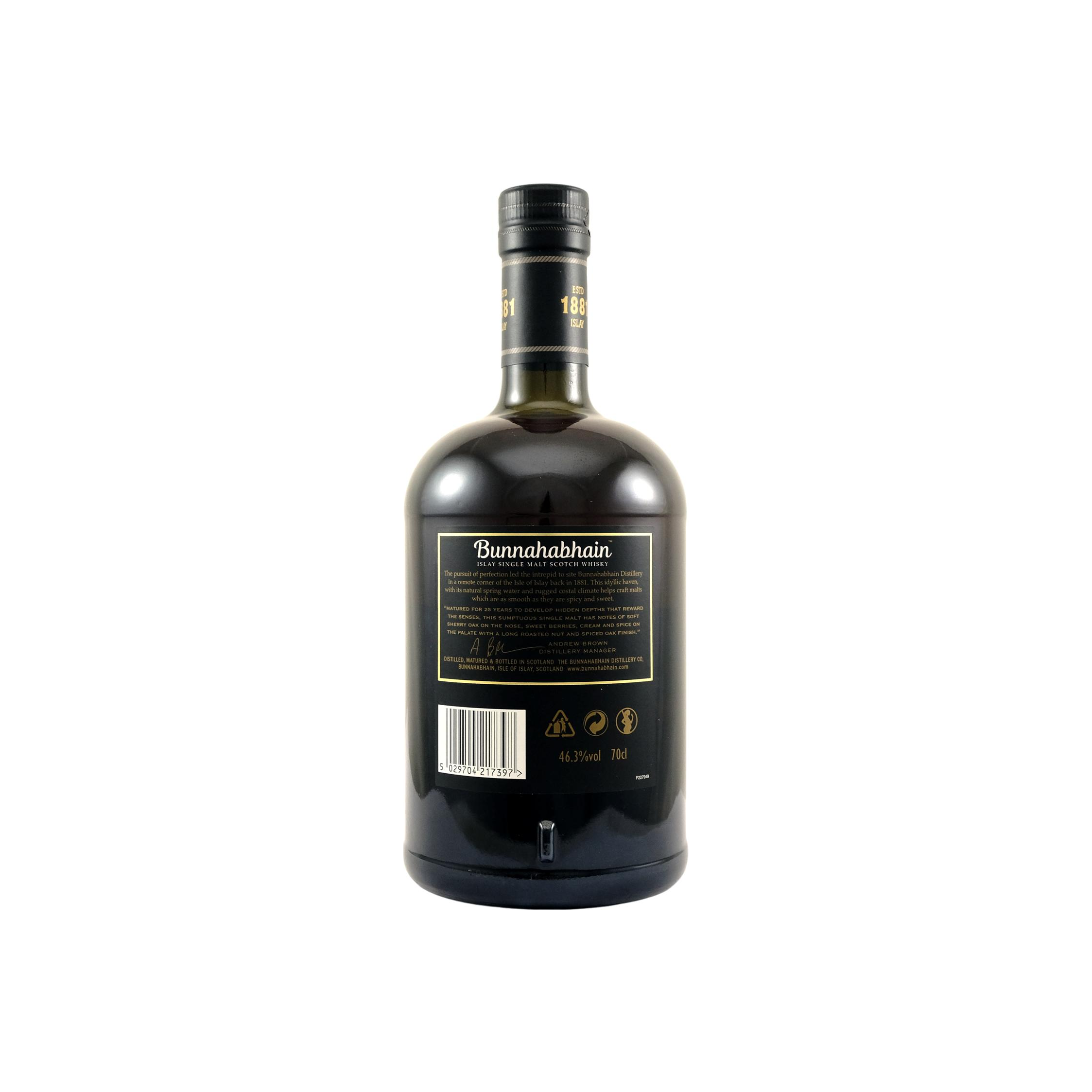 Bunnahabhain 25 Years Single Malt Whisky 2