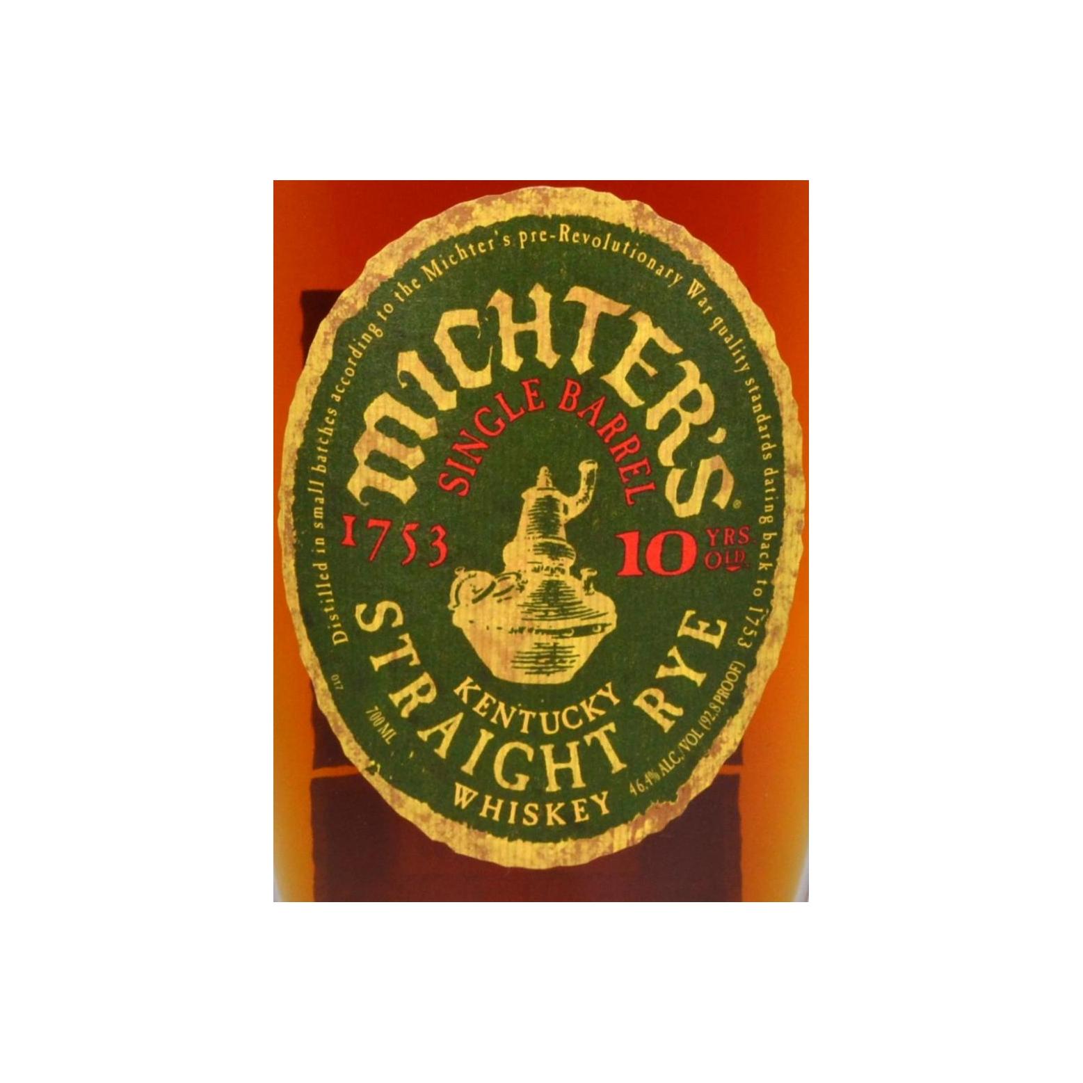Michter's 10 Years Rye Whisky 2
