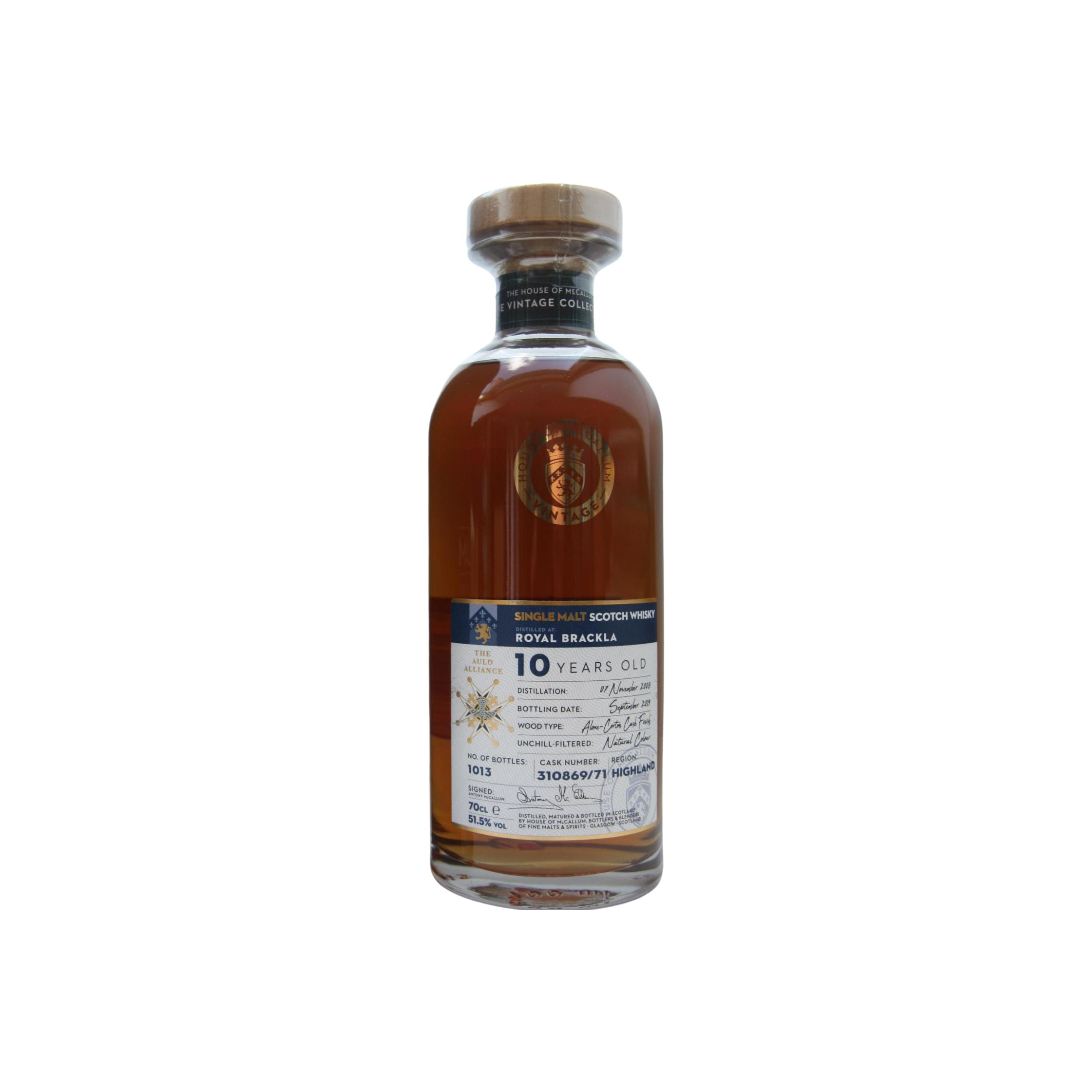 Royal Brackla 2008 10 Years Single Malt Whisky