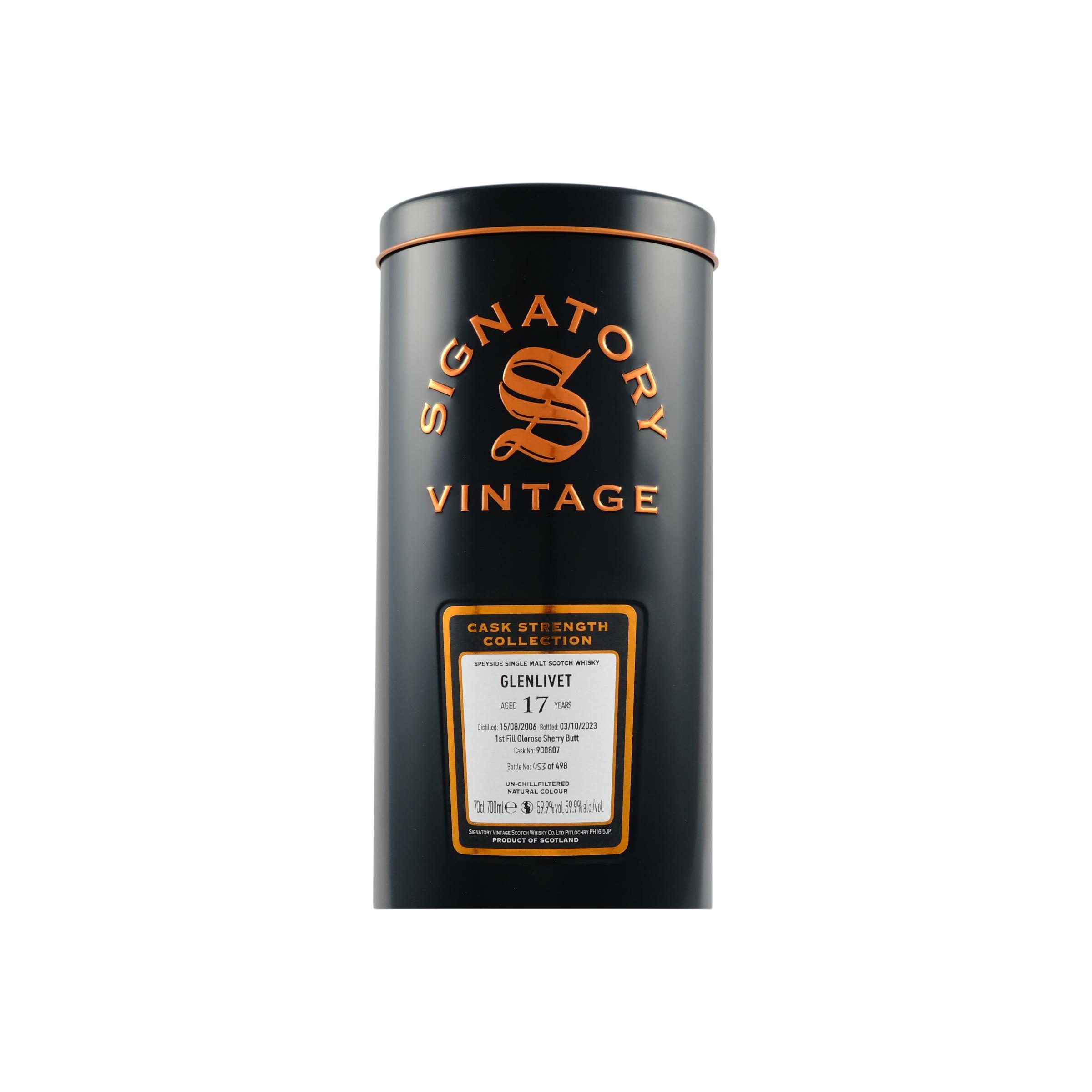 The Glenlivet Cask Strength Collection 2006 17 Years Single Malt Whisky 2