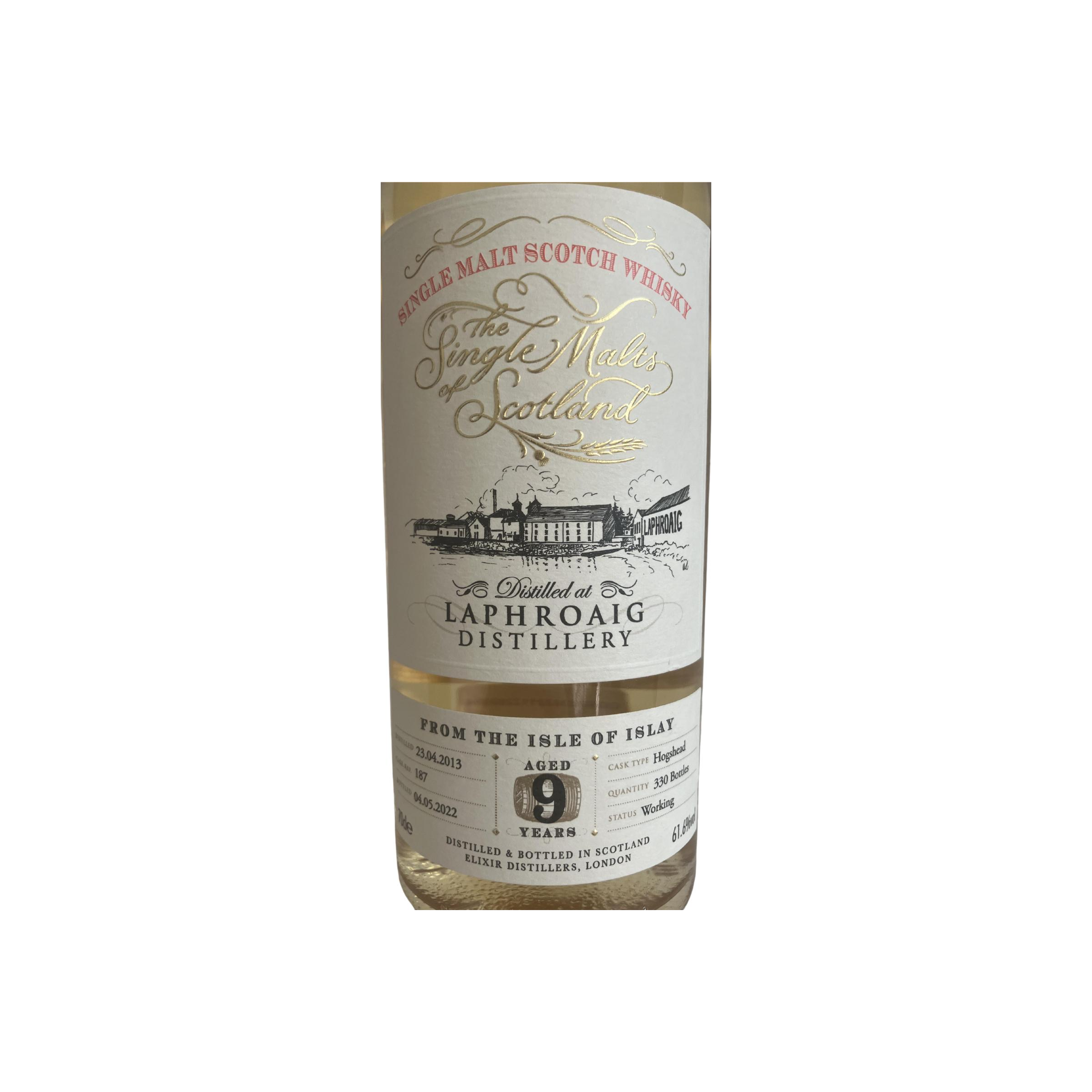 Laphroaig The Single Malts of Scotland 2013 9 Years Single Malt Whisky 2