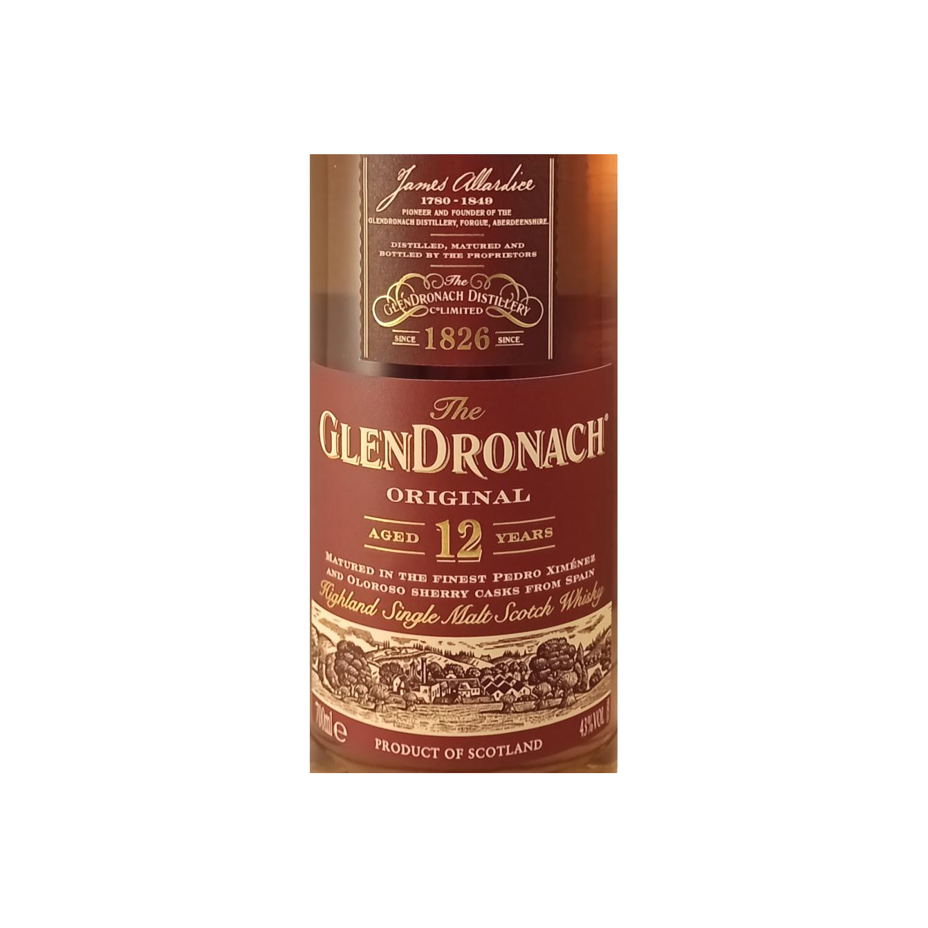 GlenDronach 12 Years Single Malt Whisky 3