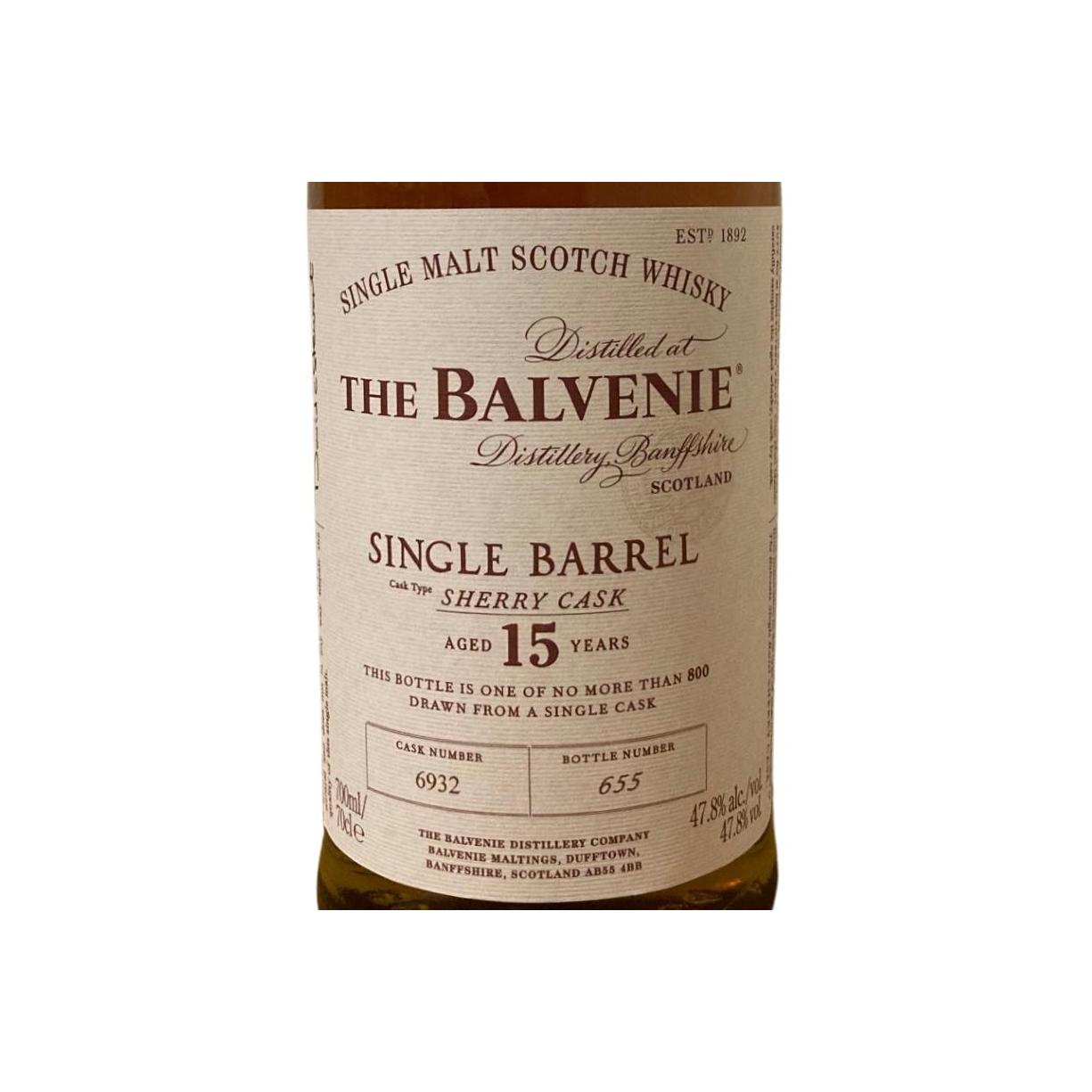 Balvenie 15-year-old