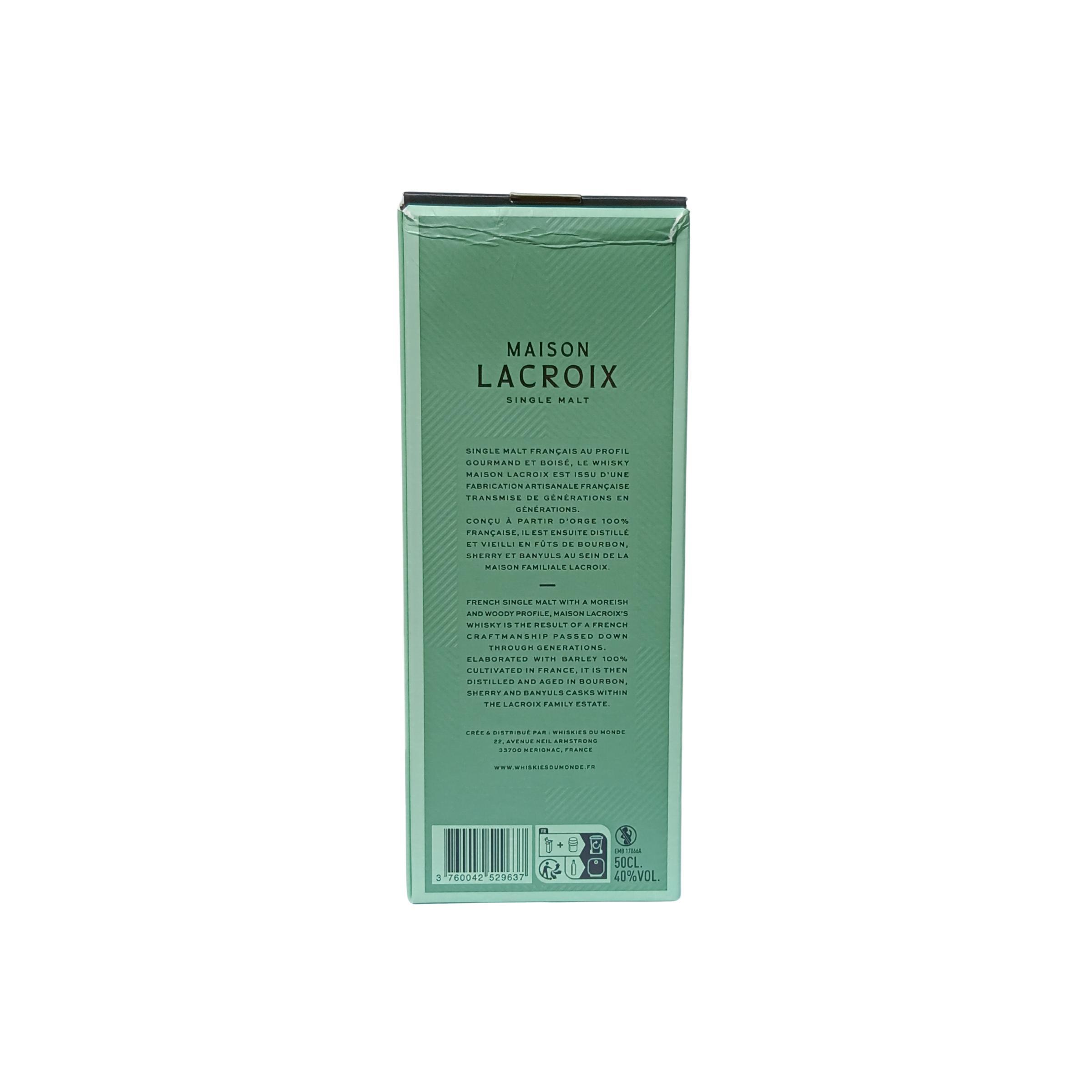 Maison Lacroix Whisky Français 4