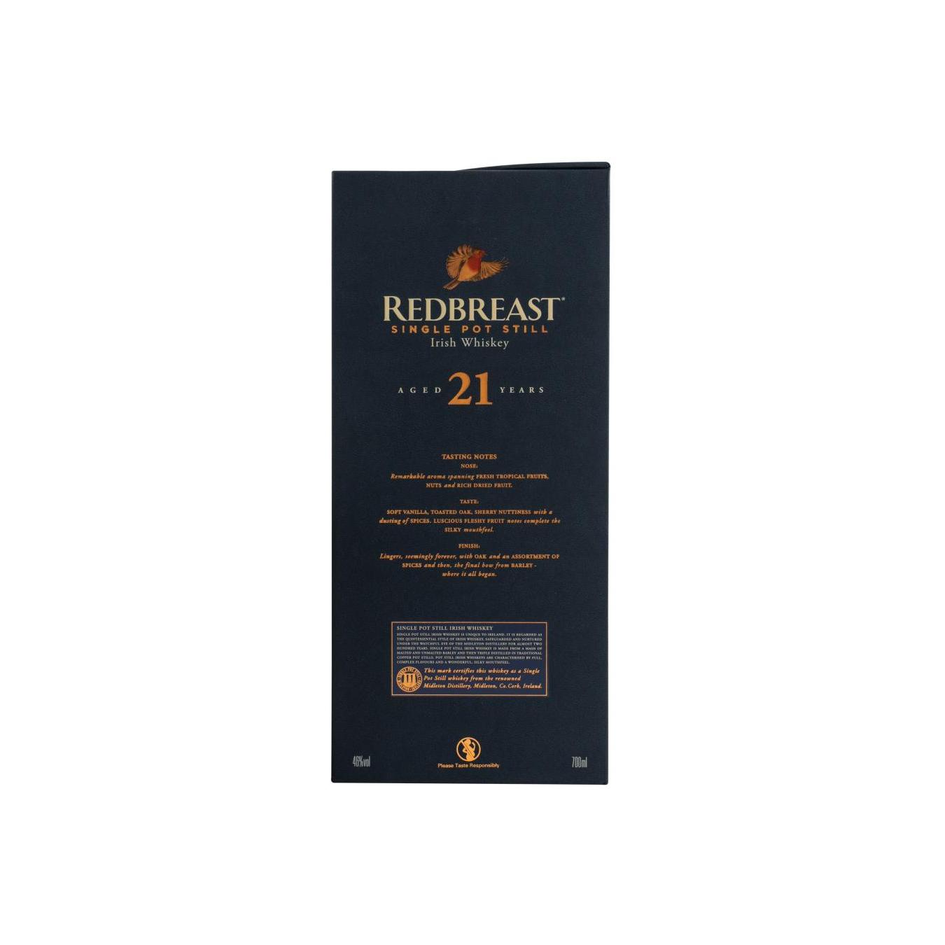 Redbreast 21 Years Single Pot Still Whisky 4