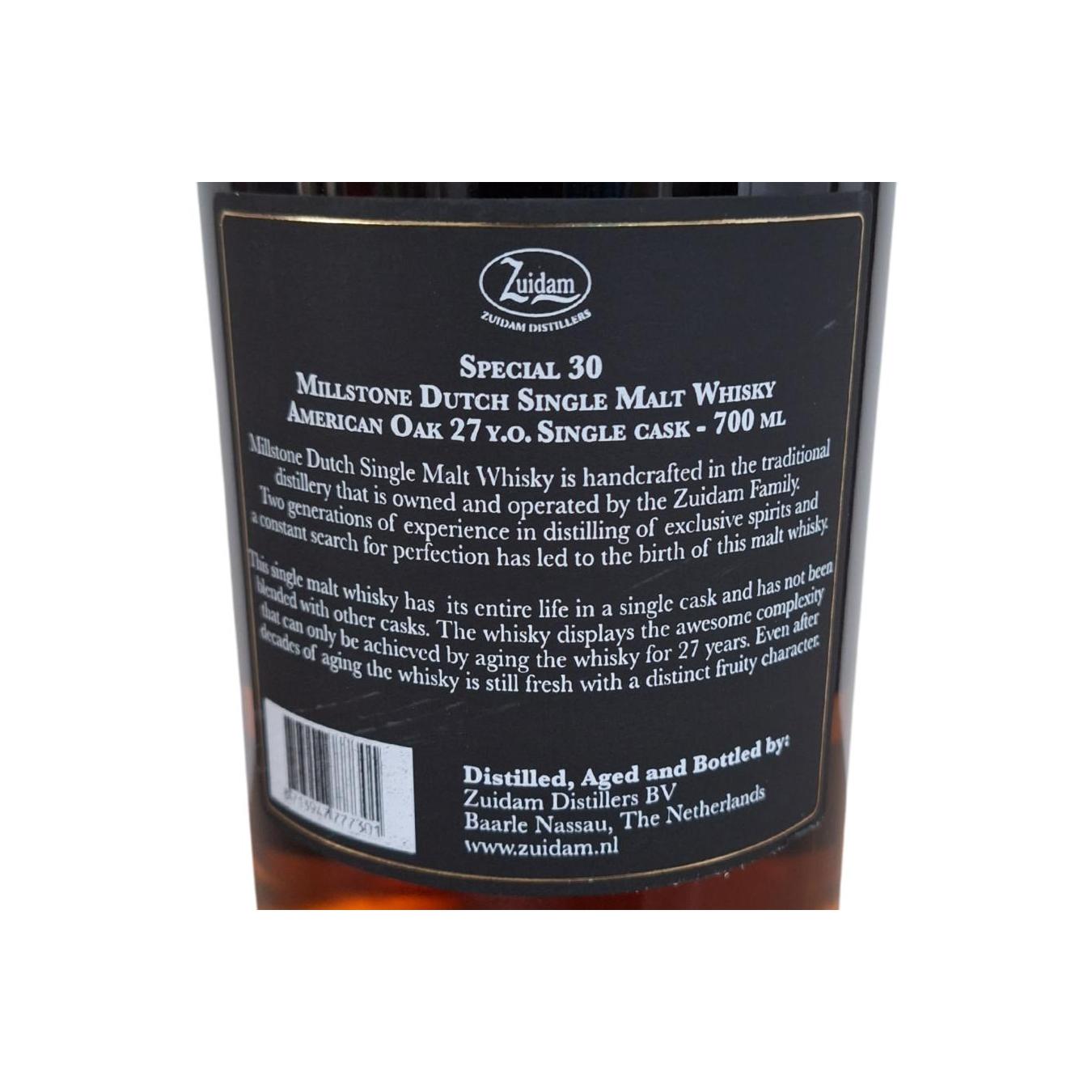 Millstone 1996 27 Years Single Malt Whisky 2