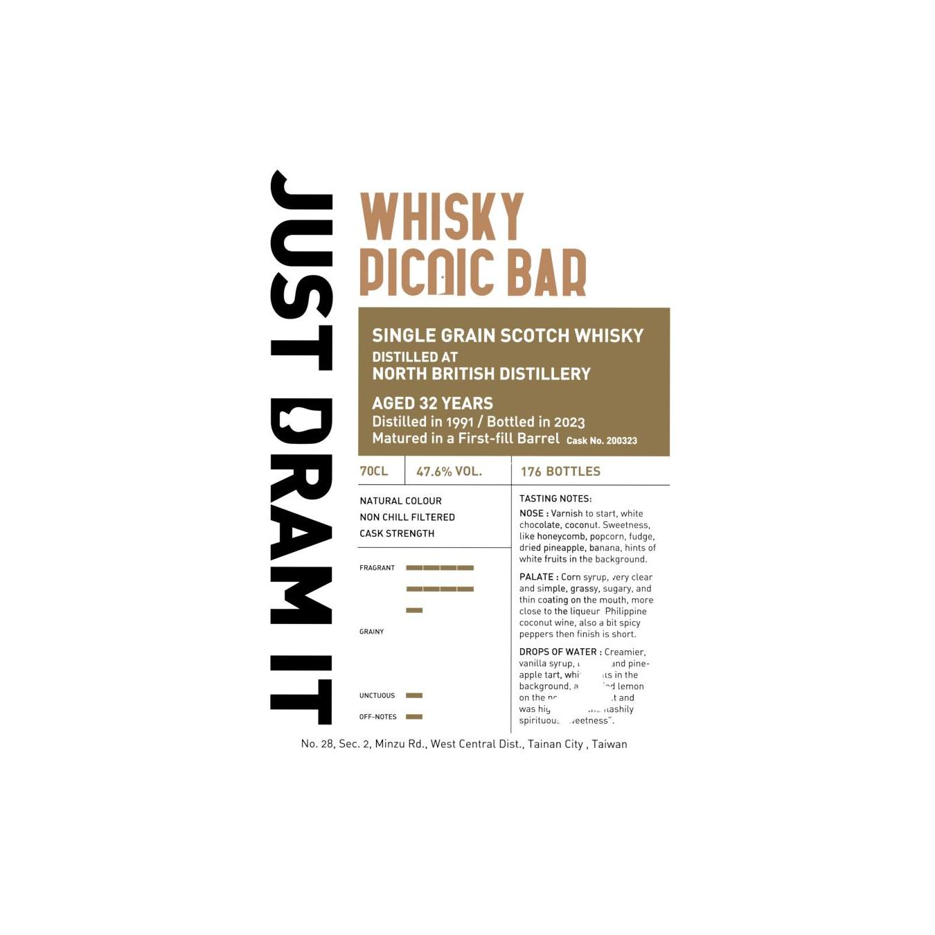North British 1991 32 Years Single Grain Whisky 2