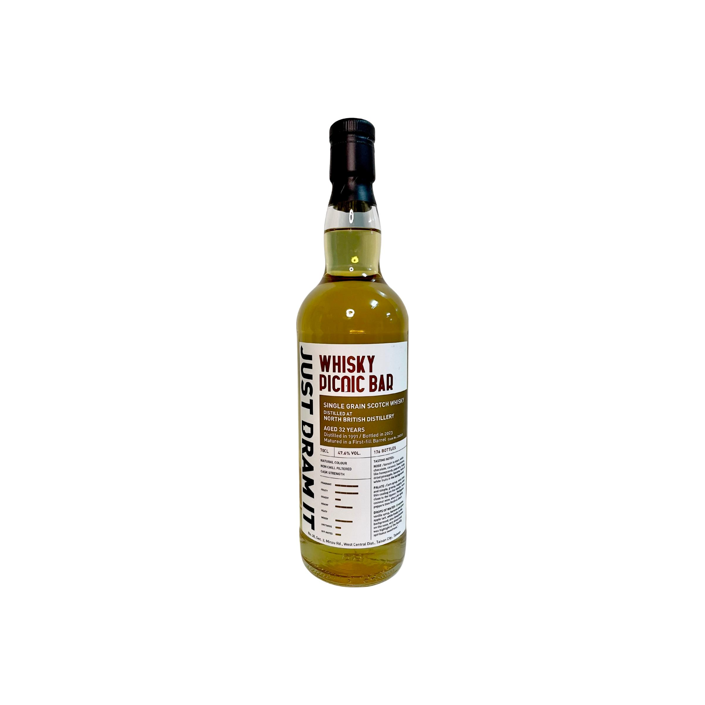 North British 1991 32 Years Single Grain Whisky