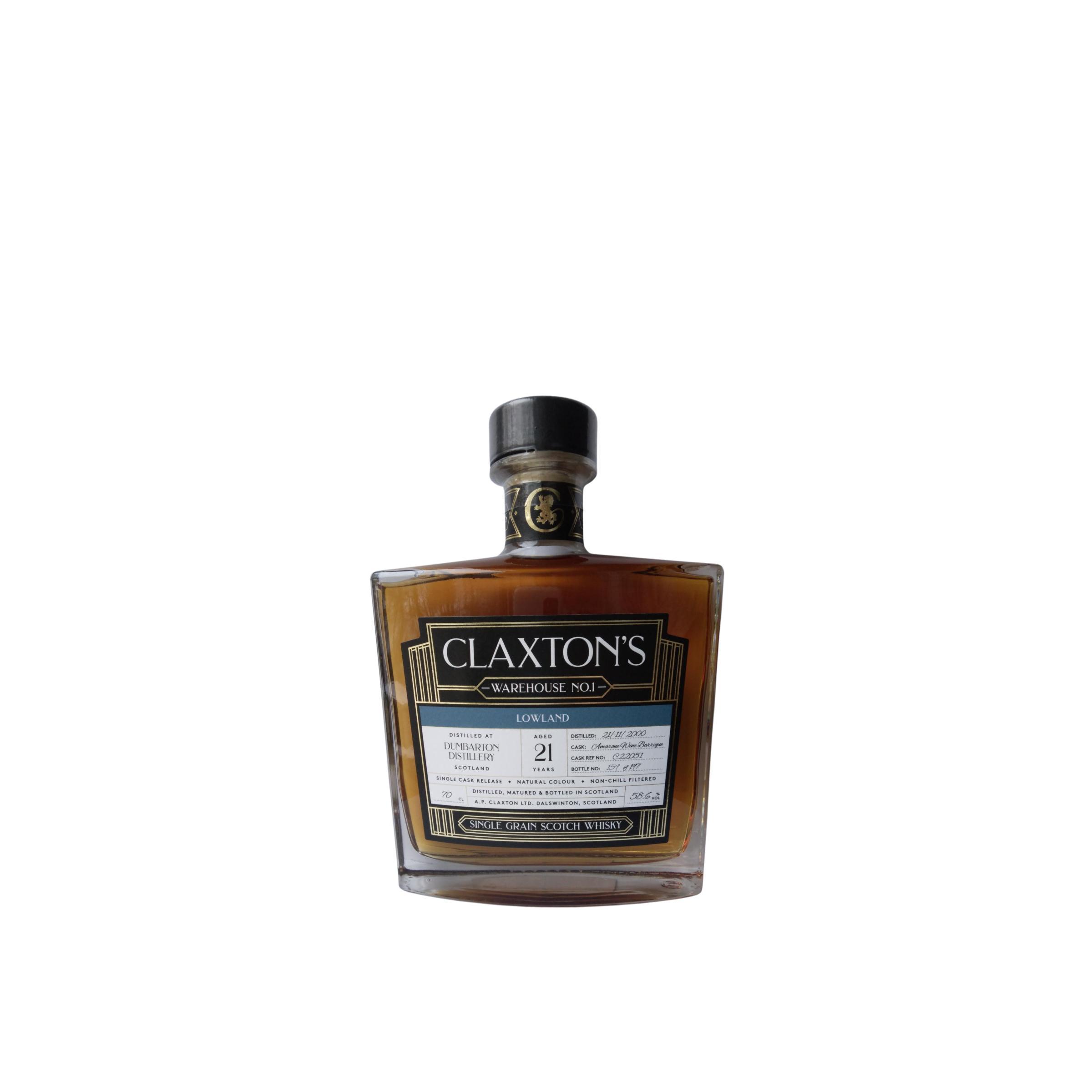 Dumbarton 2000 21 Years Single Malt Whisky