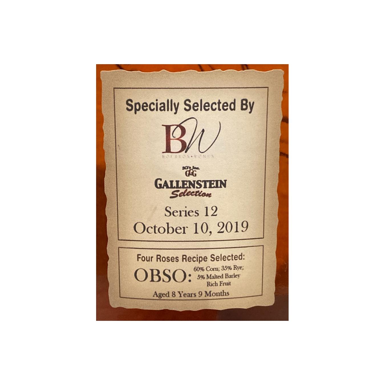Four Roses Single Barrel 2