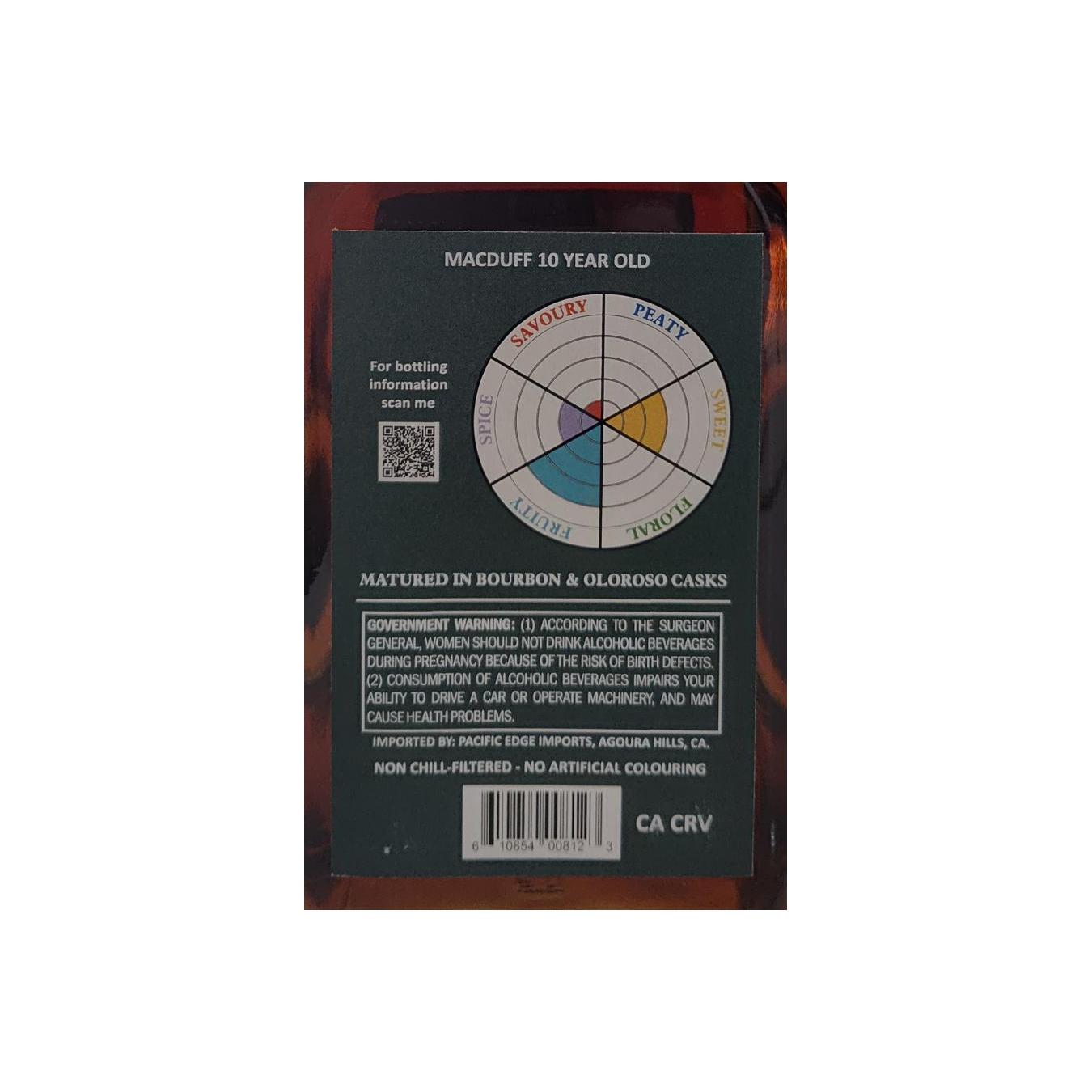 Macduff 2013 10 Years Single Malt Whisky 3